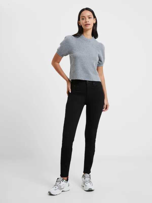 Vhari Ribbed Short Sleeve Sweater sold by French Connection