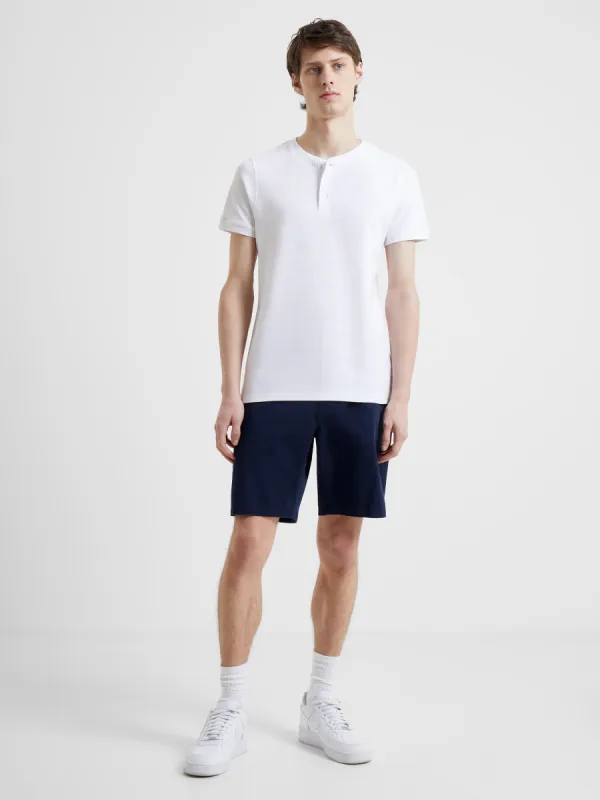 Pique Micro Henley T-Shirt sold by French Connection