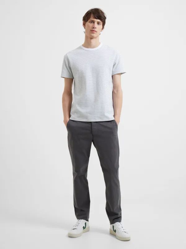 Textured Jersey Stripe Short Sleeve T-Shirt sold by French Connection