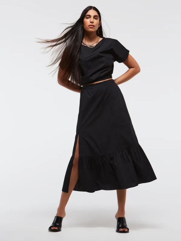 Rhodes Poplin Keyhole Shirt sold by French Connection