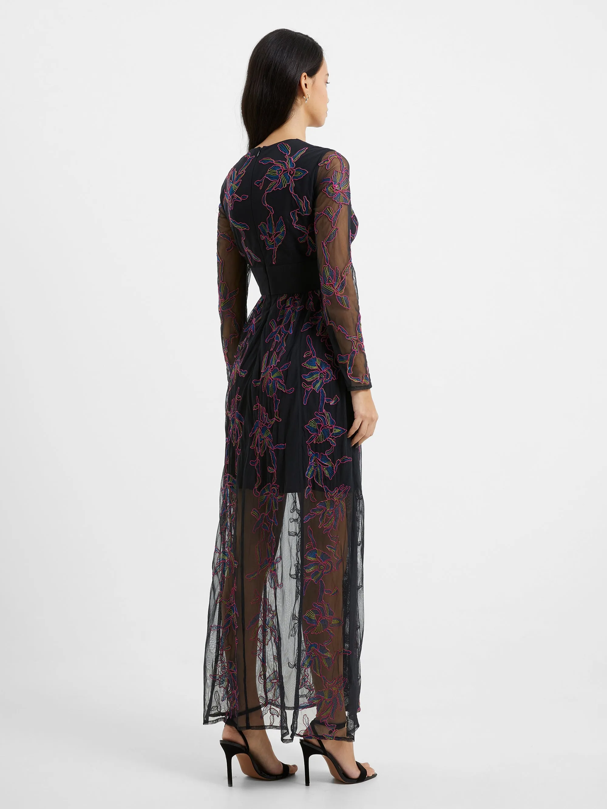 Emilia Embroidered Maxi Dress sold by French Connection product image thumbnail 5