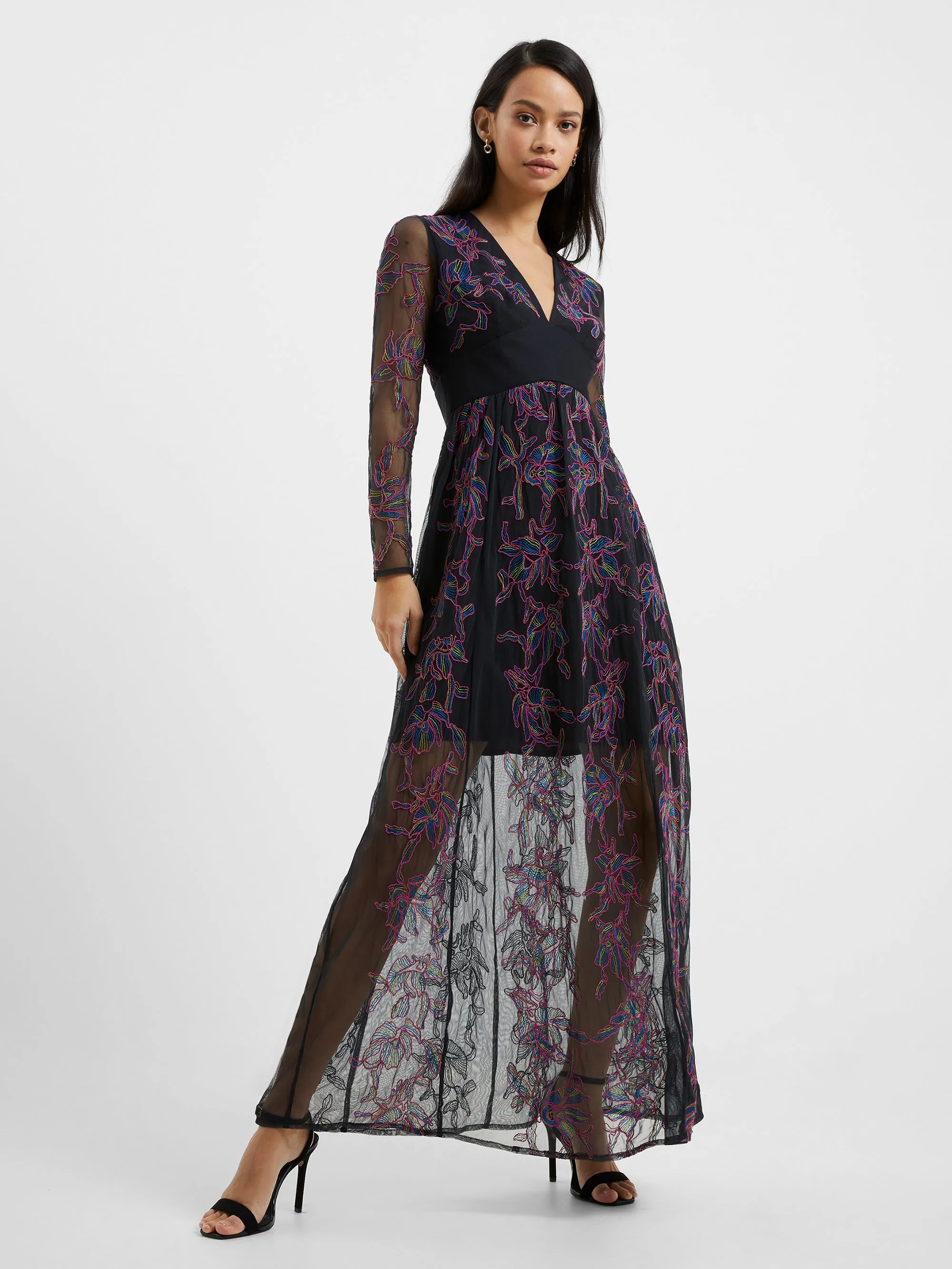 Emilia Embroidered Maxi Dress sold by French Connection