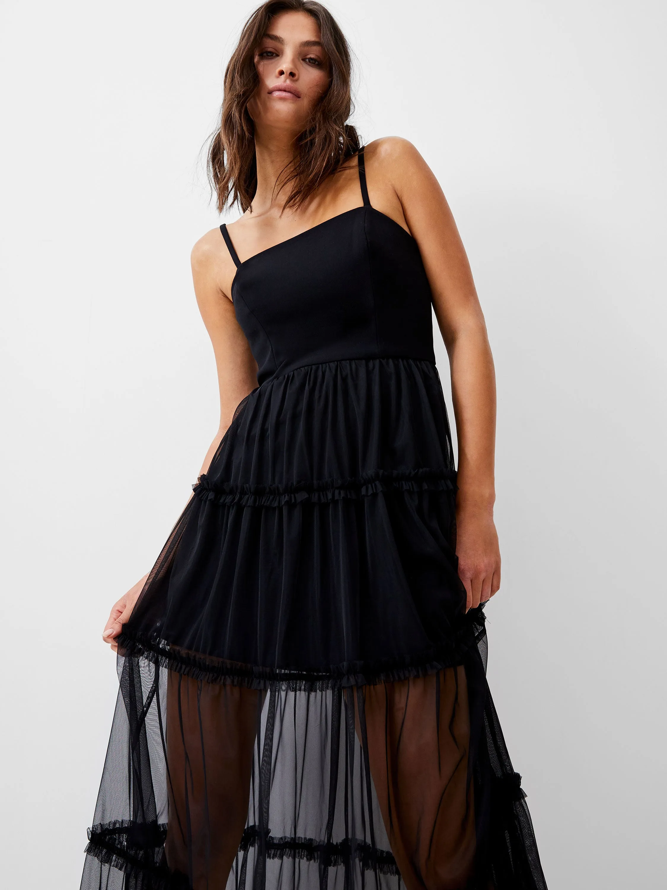 Whisper Strappy Tulle Dress sold by French Connection product image thumbnail 3