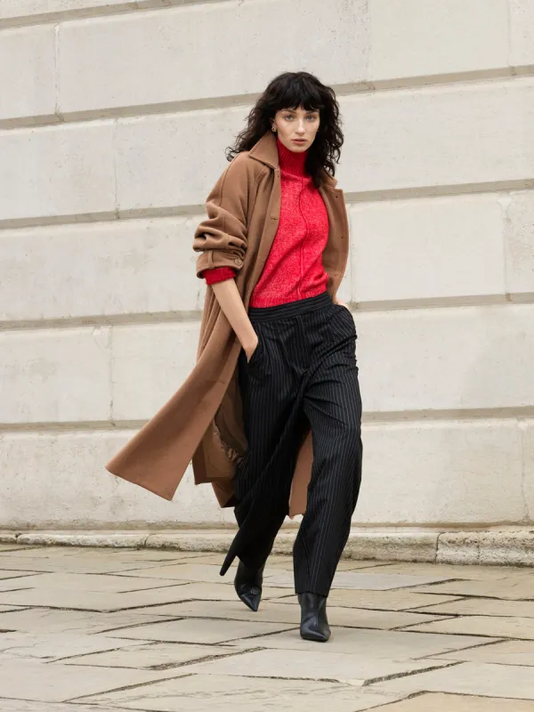 Fawn Felt Coat sold by French Connection