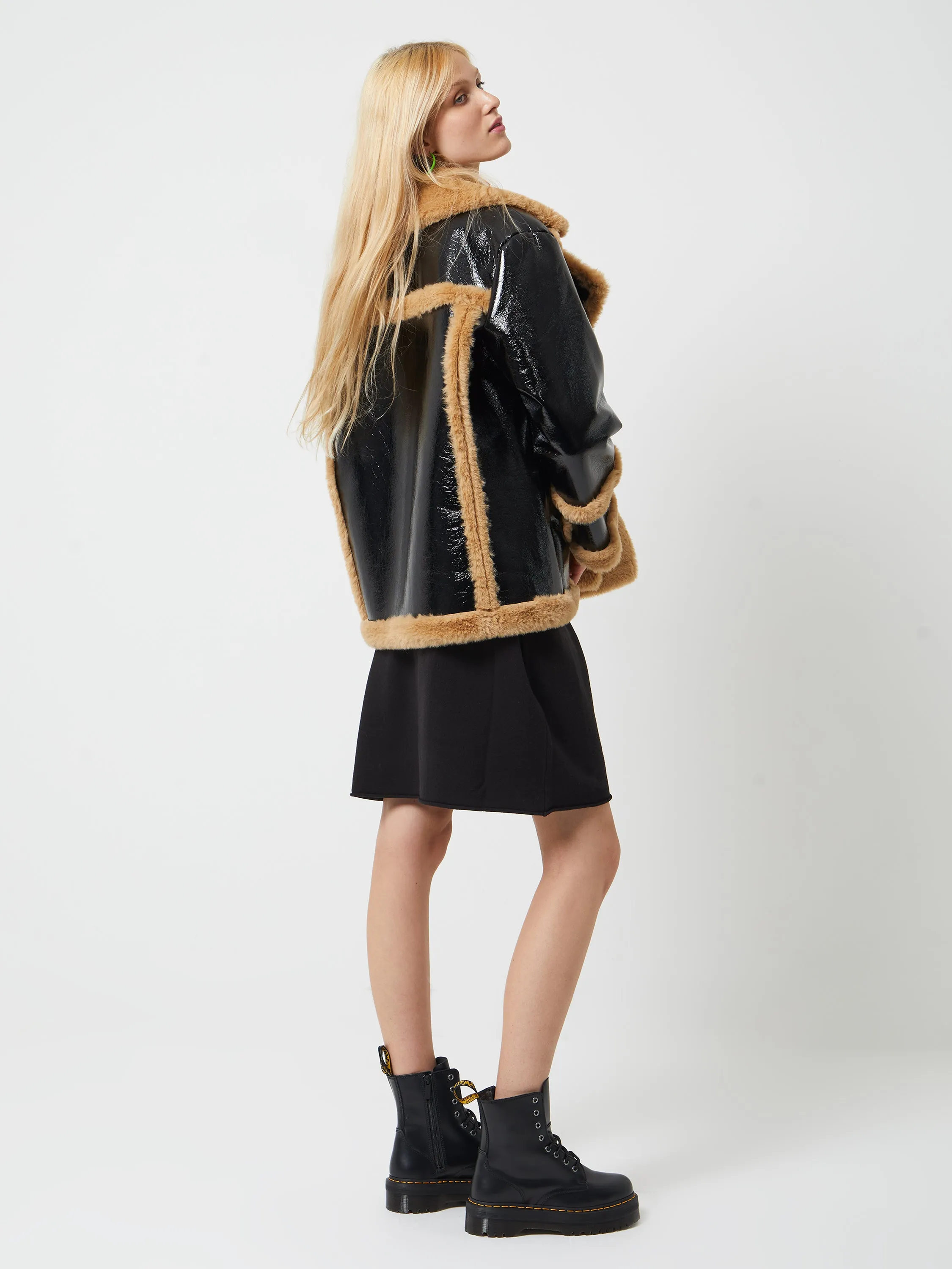 Filpa Faux Shearling Coat sold by French Connection product image thumbnail 5