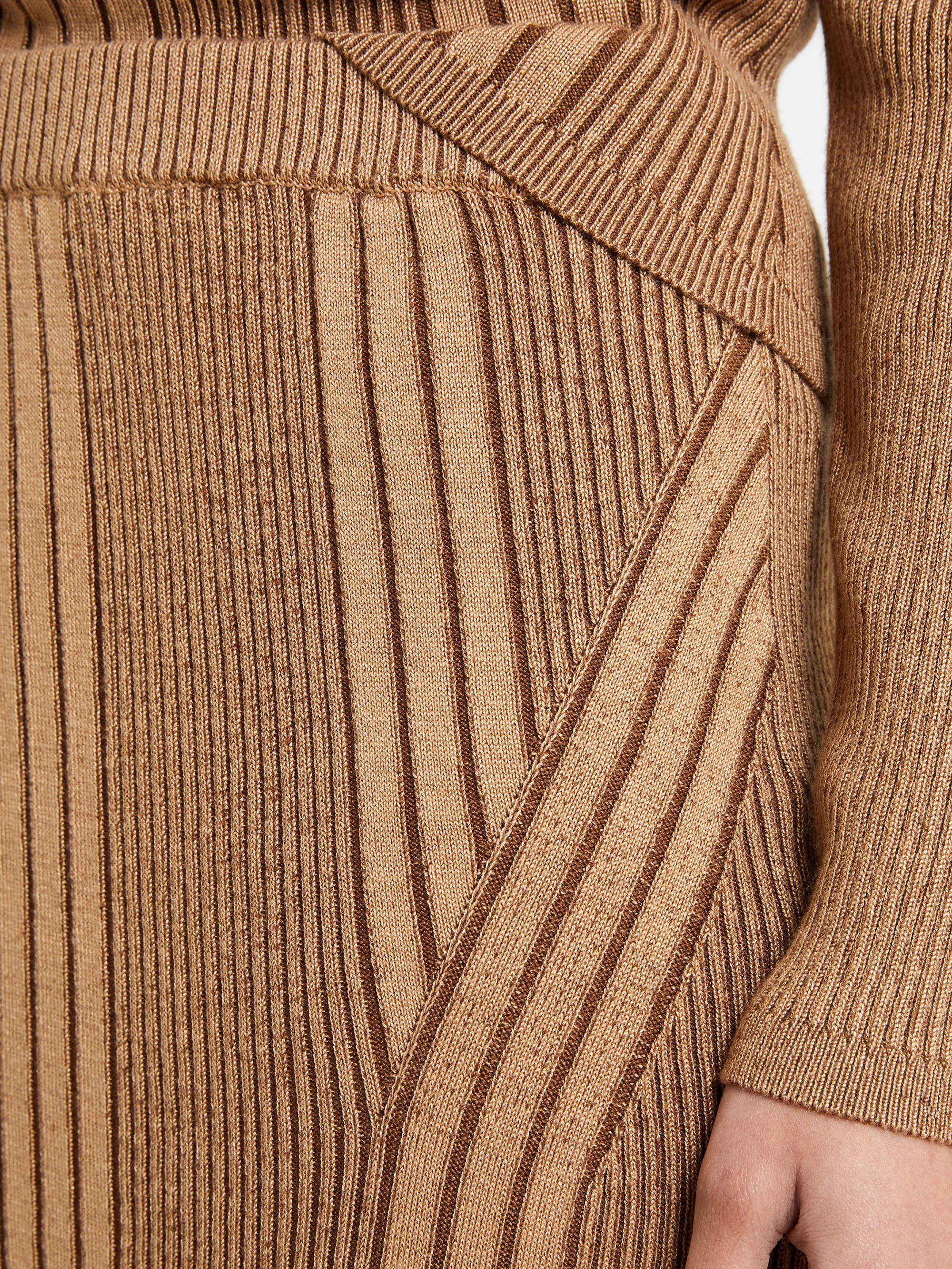 Mari Rib Knit Midi Skirt sold by French Connection product image thumbnail 4