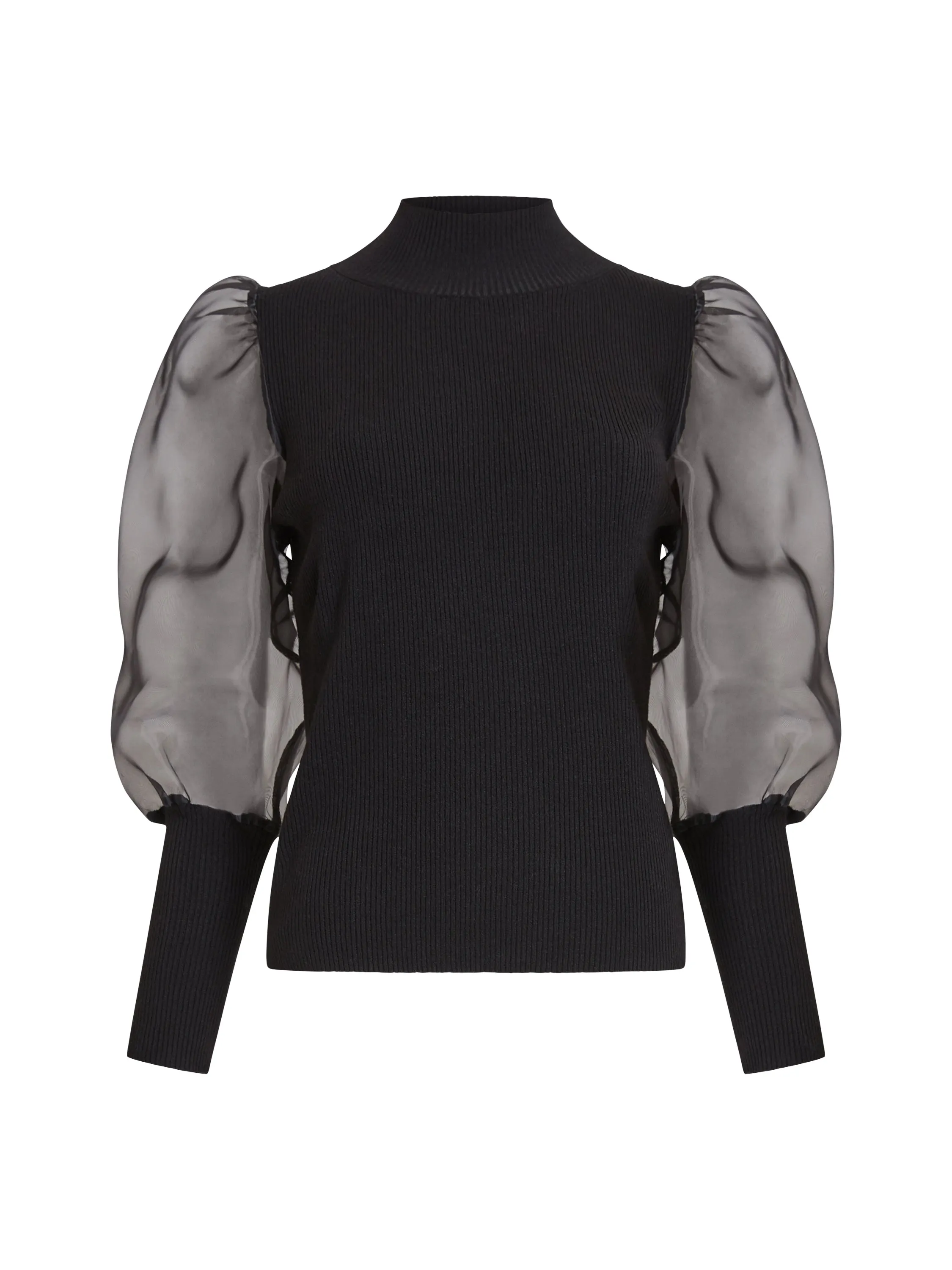 Krista Organza High Neck Top sold by French Connection product image thumbnail 5