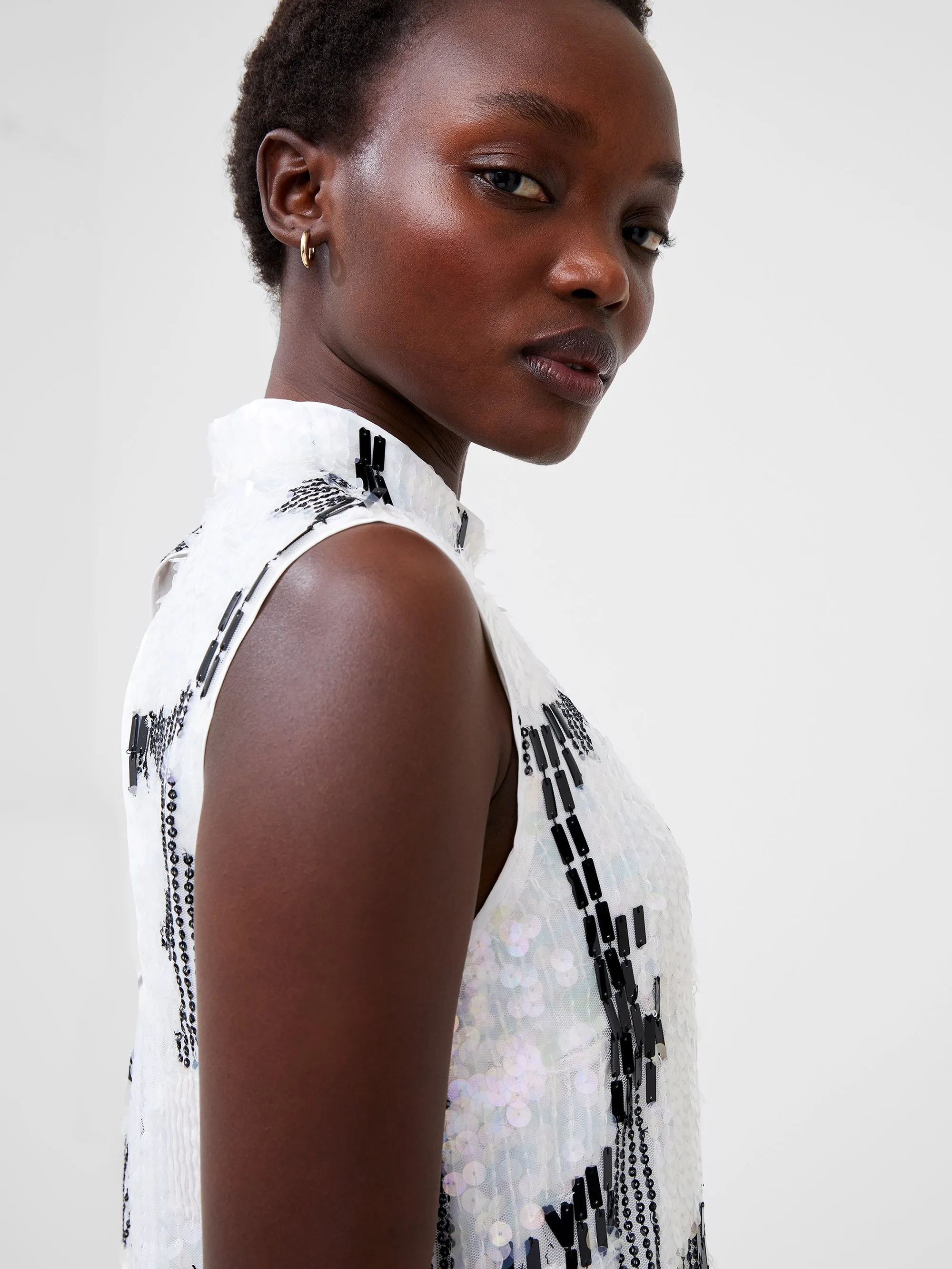 Azariah Sequin Dress sold by French Connection product image thumbnail 2