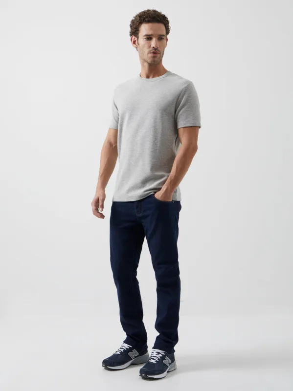 Ottoman Rib T-Shirt sold by French Connection