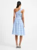 Appelona Broderie Anglaise One Shoulder Dress sold by French Connection