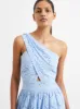 Appelona Broderie Anglaise One Shoulder Dress sold by French Connection