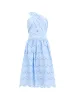 Appelona Broderie Anglaise One Shoulder Dress sold by French Connection