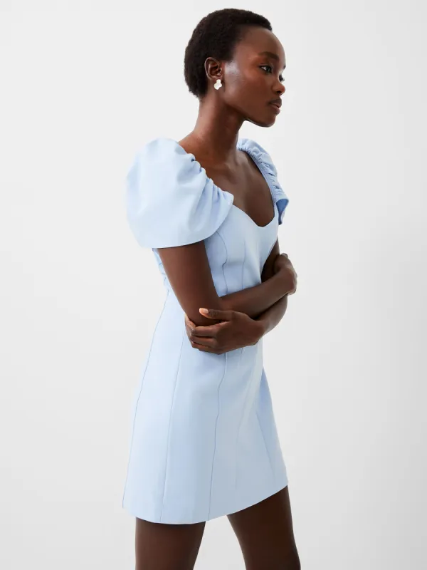Whisper Gathered Sleeve Dress sold by French Connection