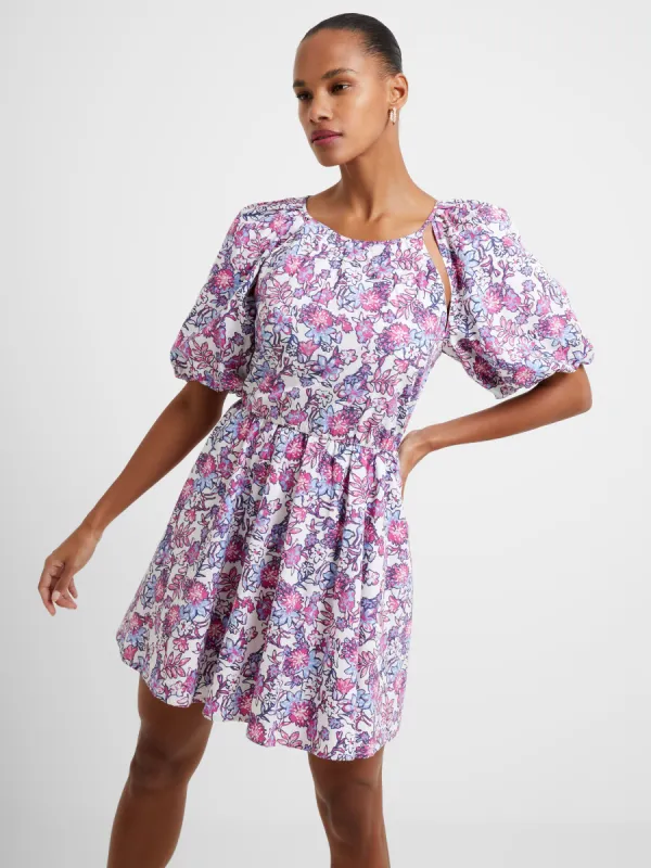 Fontini Puff Sleeve Cut Out Mini Dress sold by French Connection