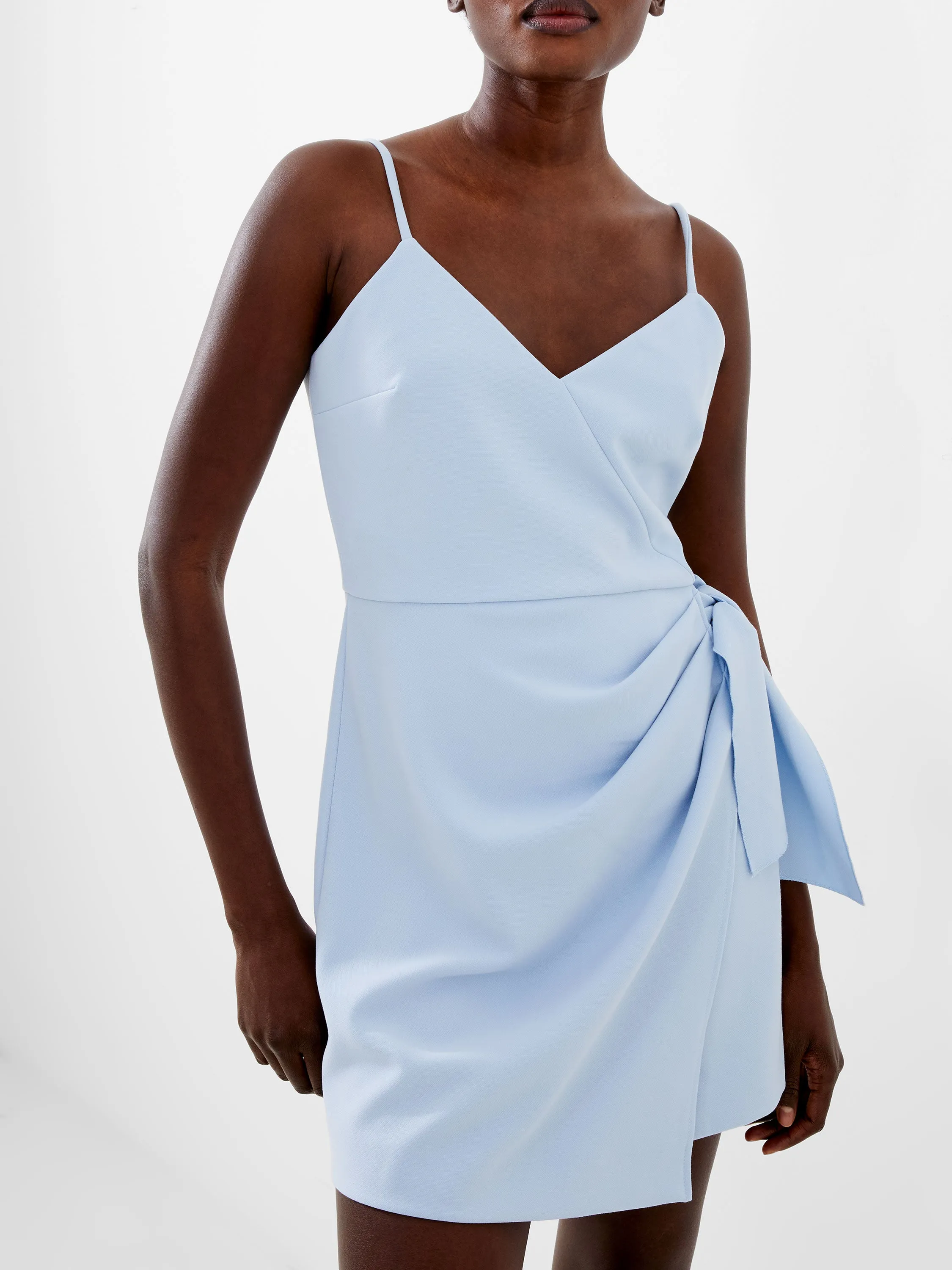 Whisper V Neck Bow Envelope Dress sold by French Connection product image thumbnail 2