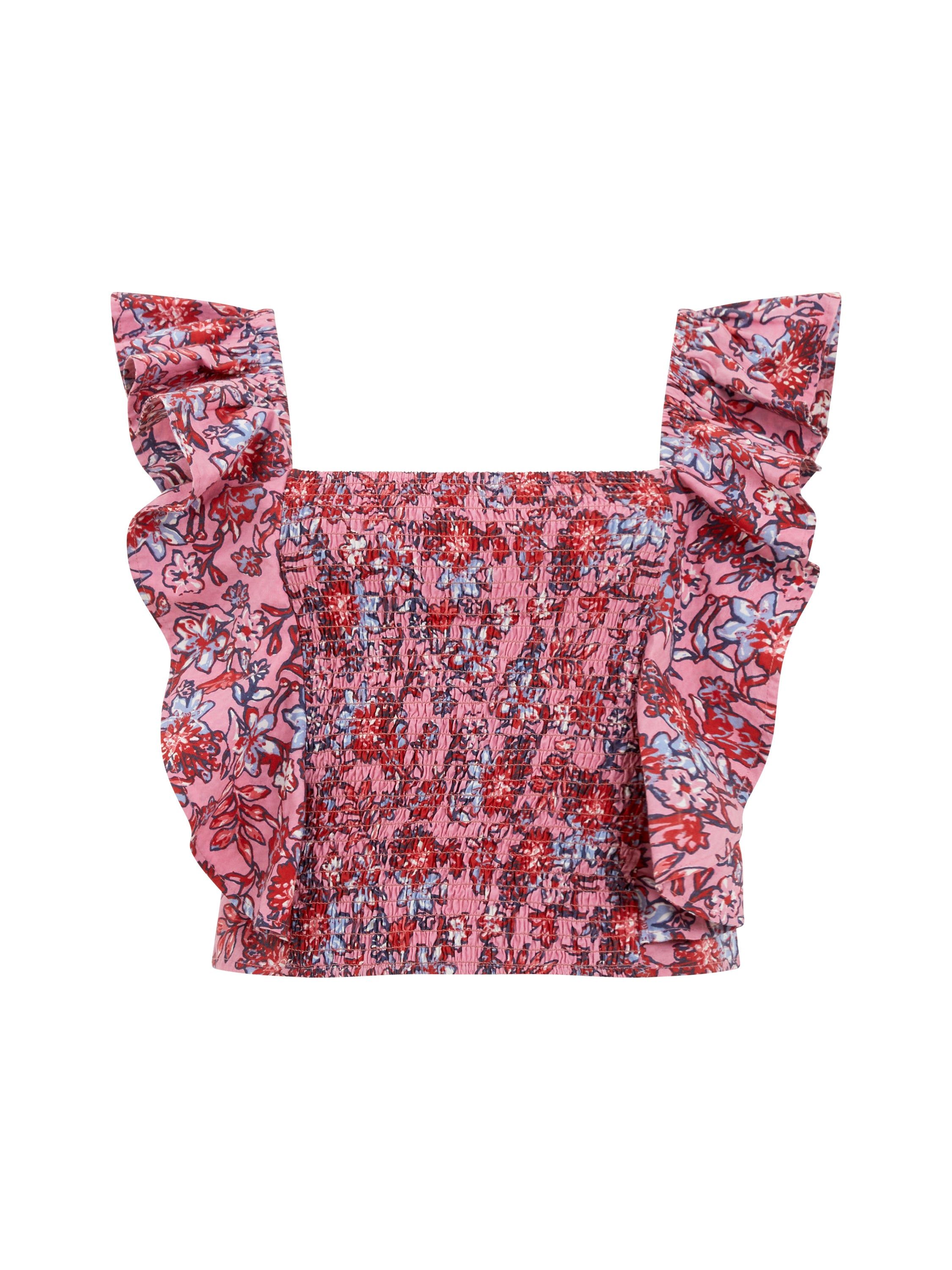 Fontini Rhodes Frill Crop Top sold by French Connection product image thumbnail 5