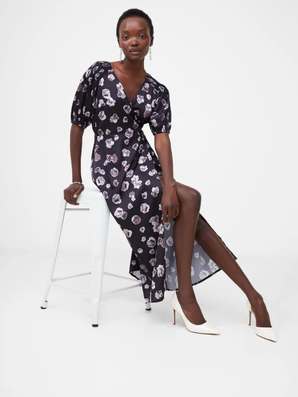 Bronwyn Aleeya Satin Midi Dress sold by French Connection