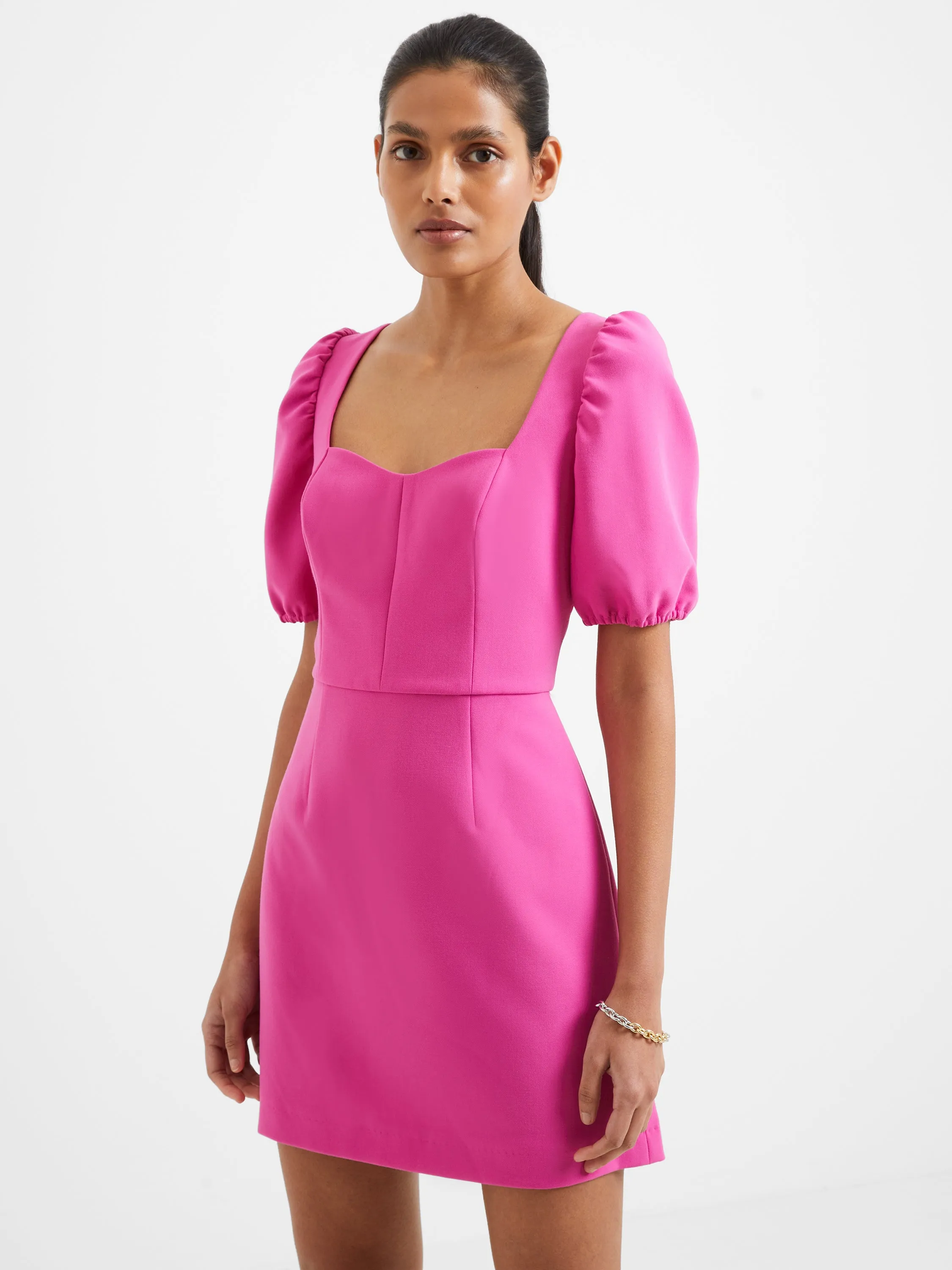 Berina Whisper Puff Sleeve Dress sold by French Connection product image thumbnail 2