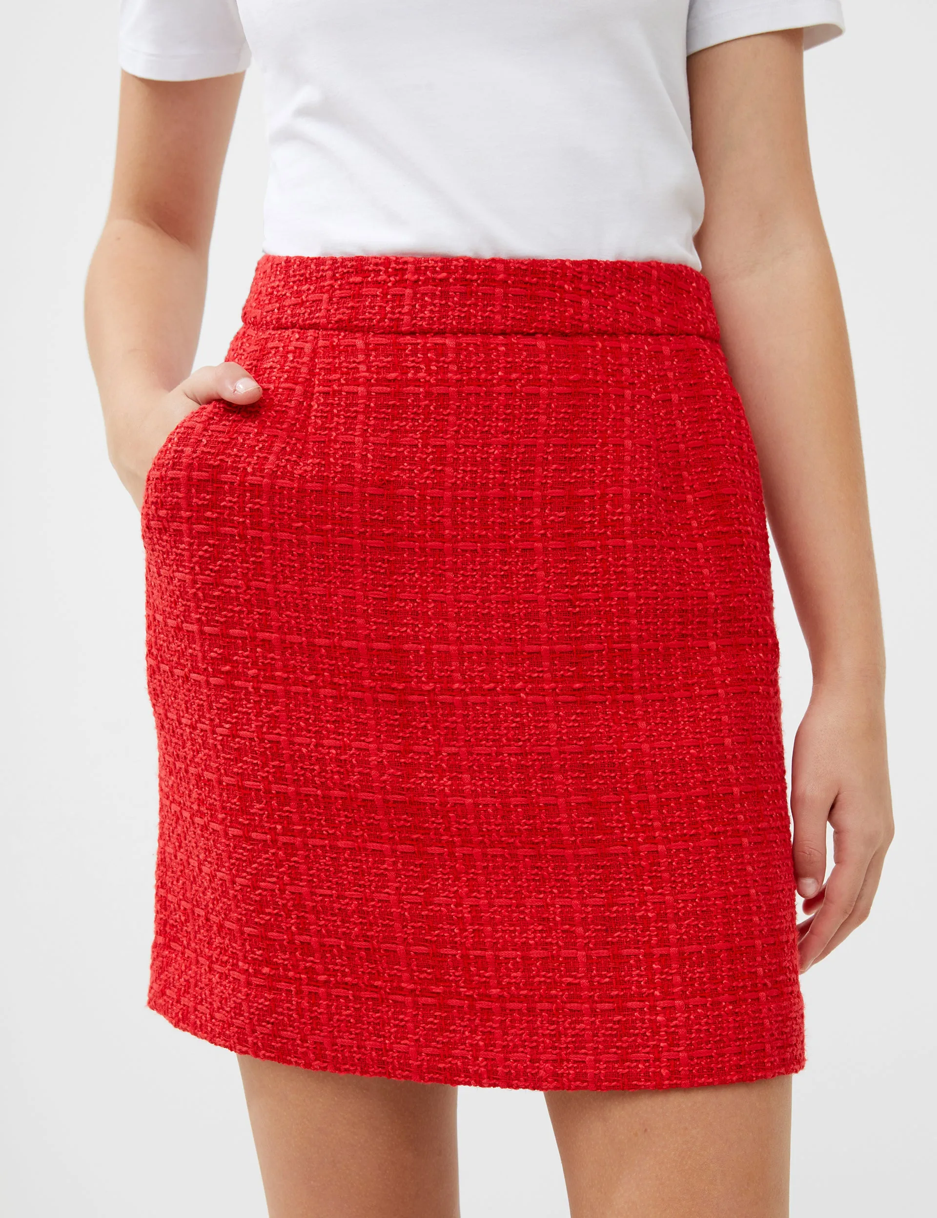Azzurra Tweed Mini Skirt sold by French Connection product image thumbnail 4