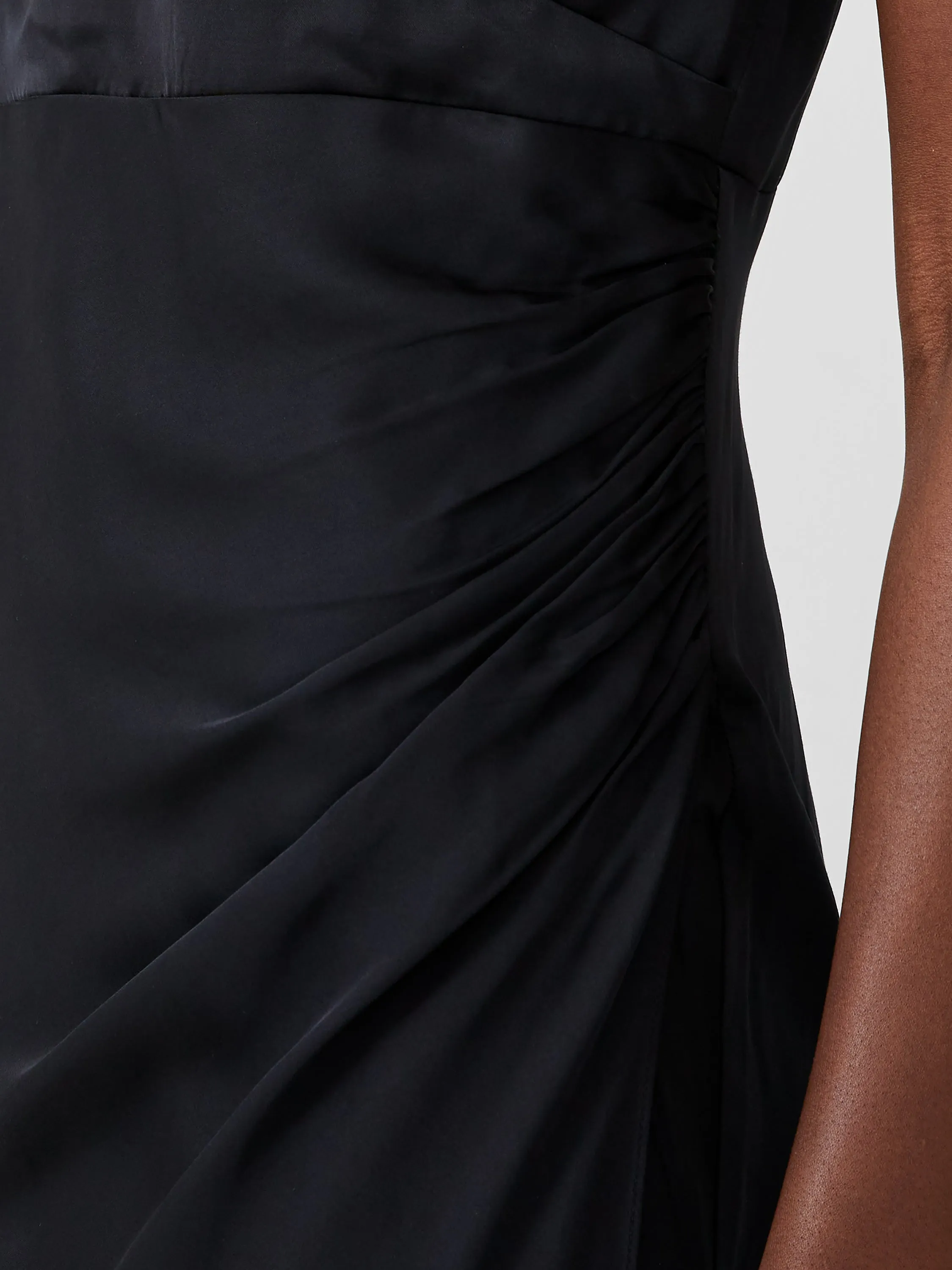 Ennis Satin Slip Midi Dress sold by French Connection product image thumbnail 3