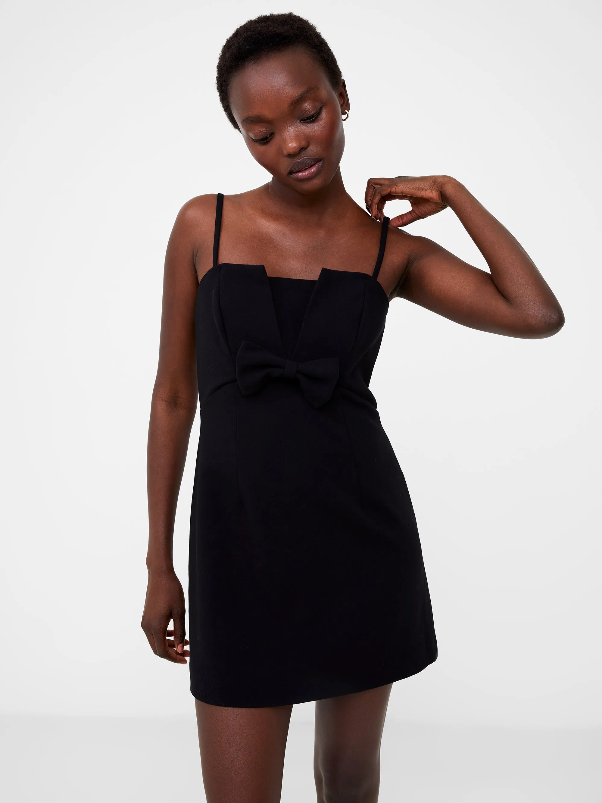 Whisper Bow Strappy Dress sold by French Connection