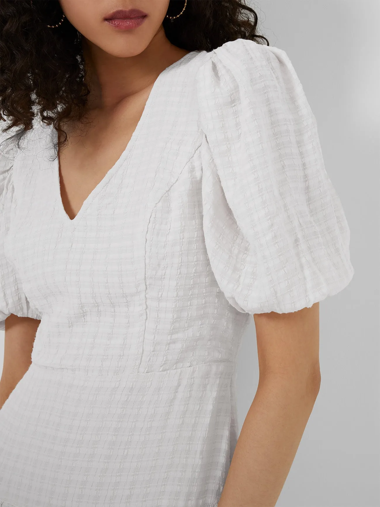 Birch Gingham Tiered Dress sold by French Connection product image thumbnail 2