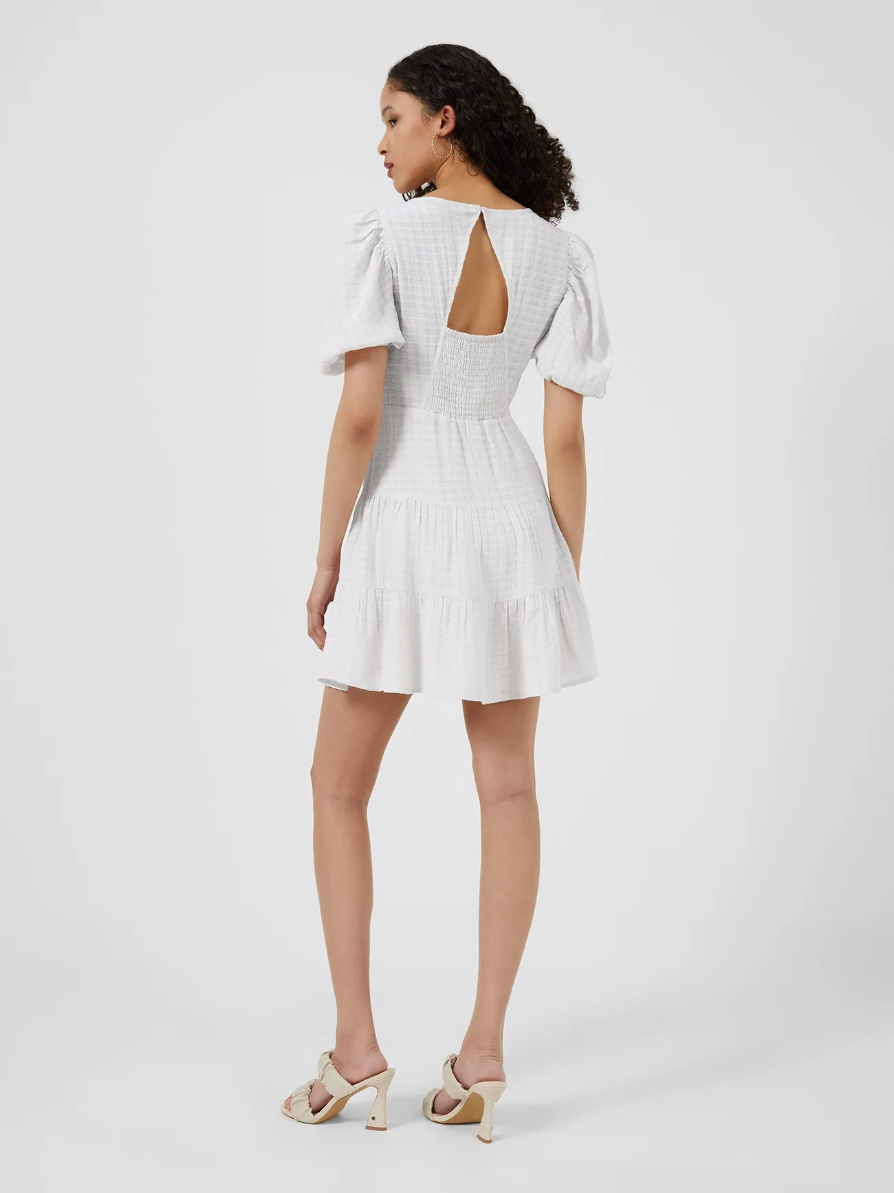 Birch Gingham Tiered Dress sold by French Connection product image thumbnail 5