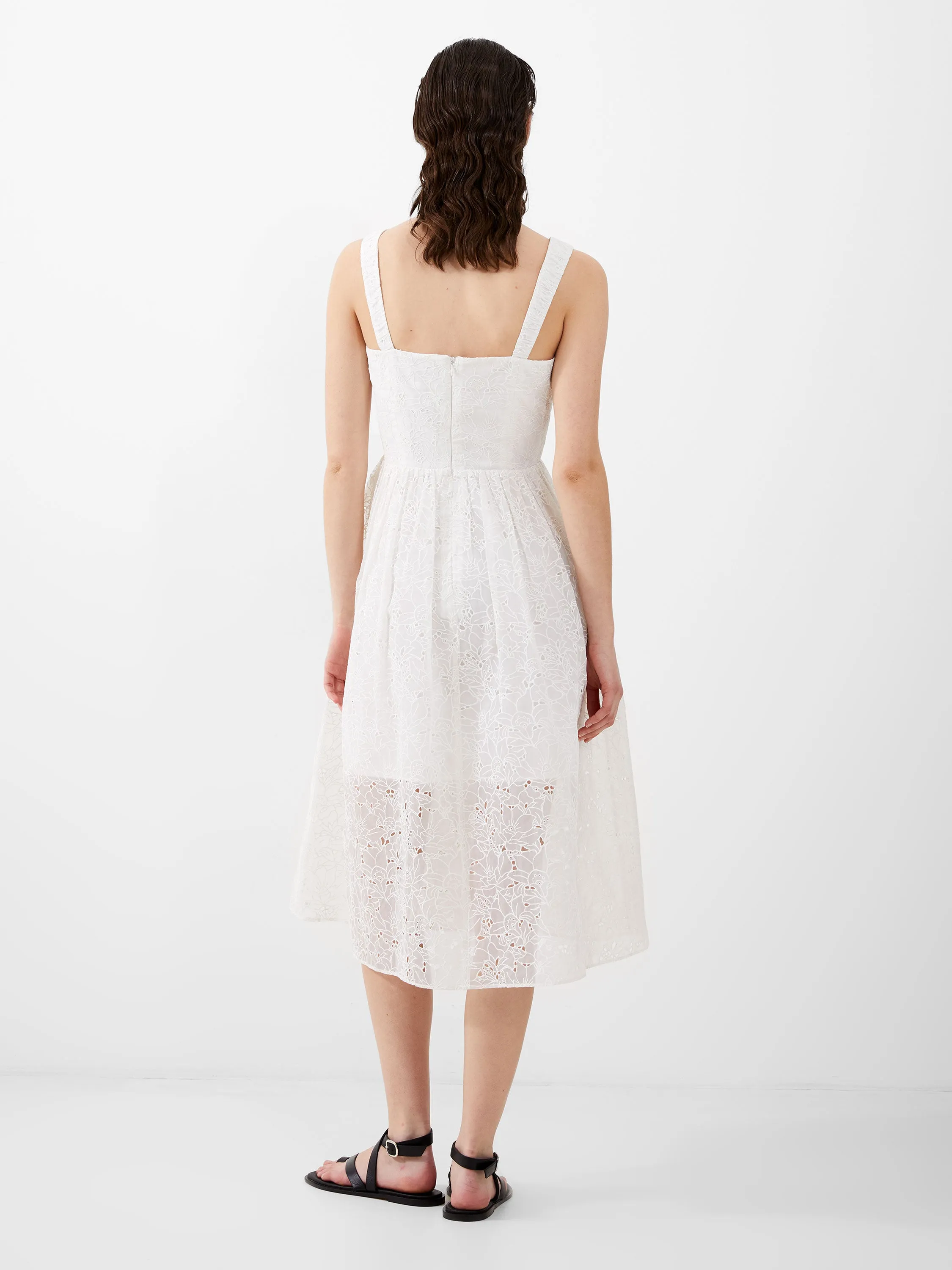 Embroidered Evelyn Lace Strappy Dress sold by French Connection product image thumbnail 5
