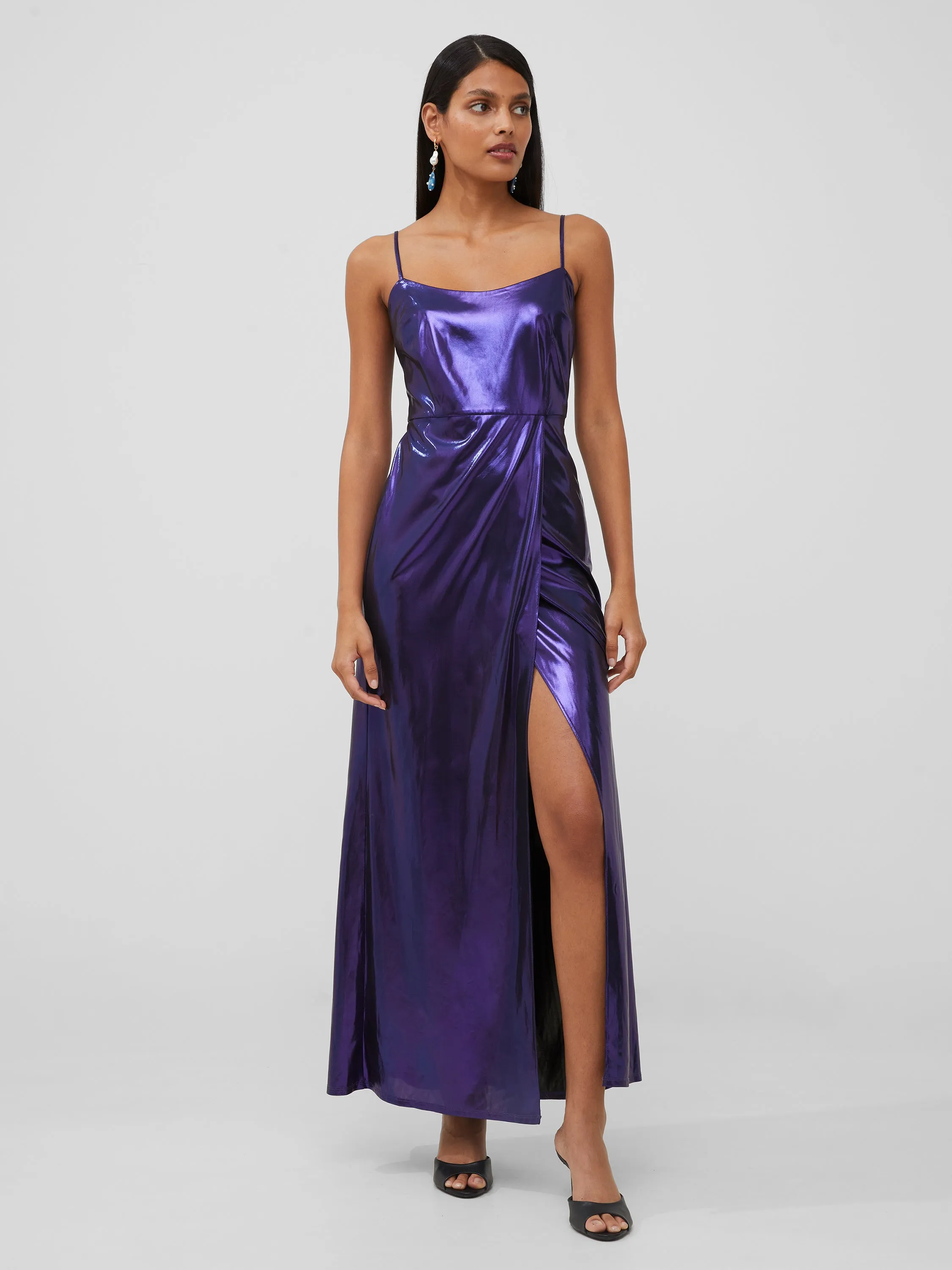 Ronja Liquid Strappy Midi Dress sold by French Connection product image thumbnail 3