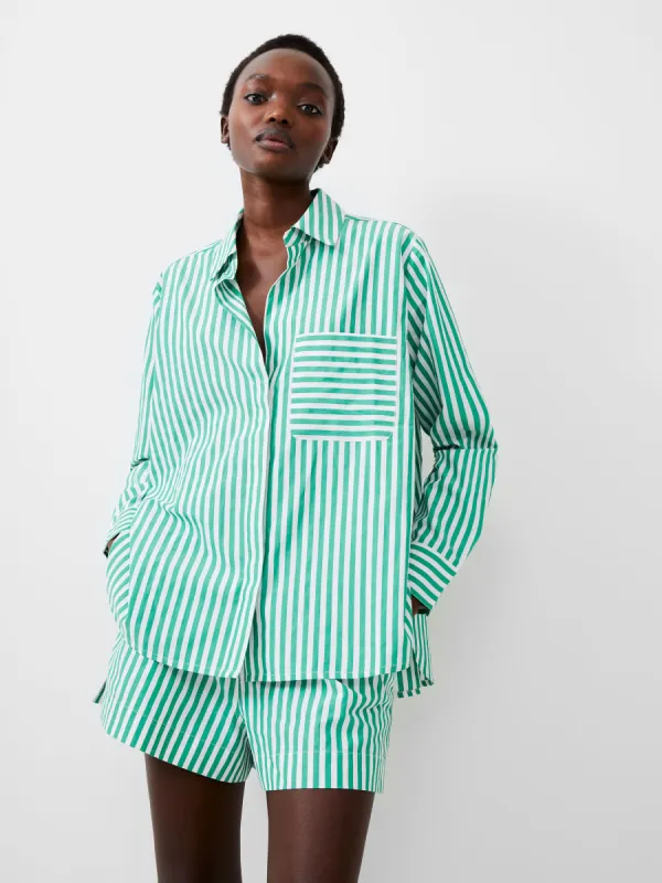 Thick Stripe Relaxed Popover sold by French Connection