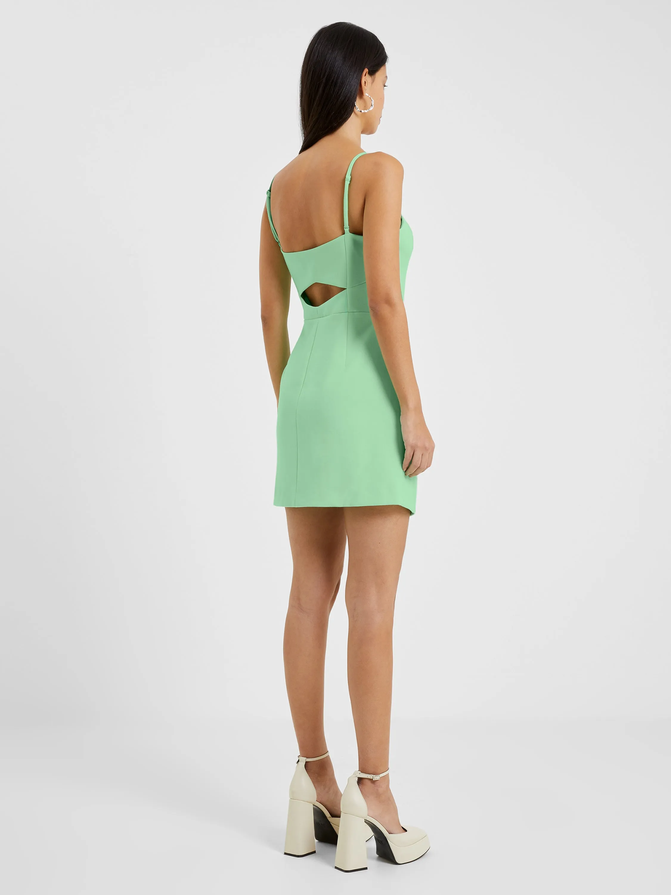 Whisper Straight Neck Mini Dress sold by French Connection product image thumbnail 2