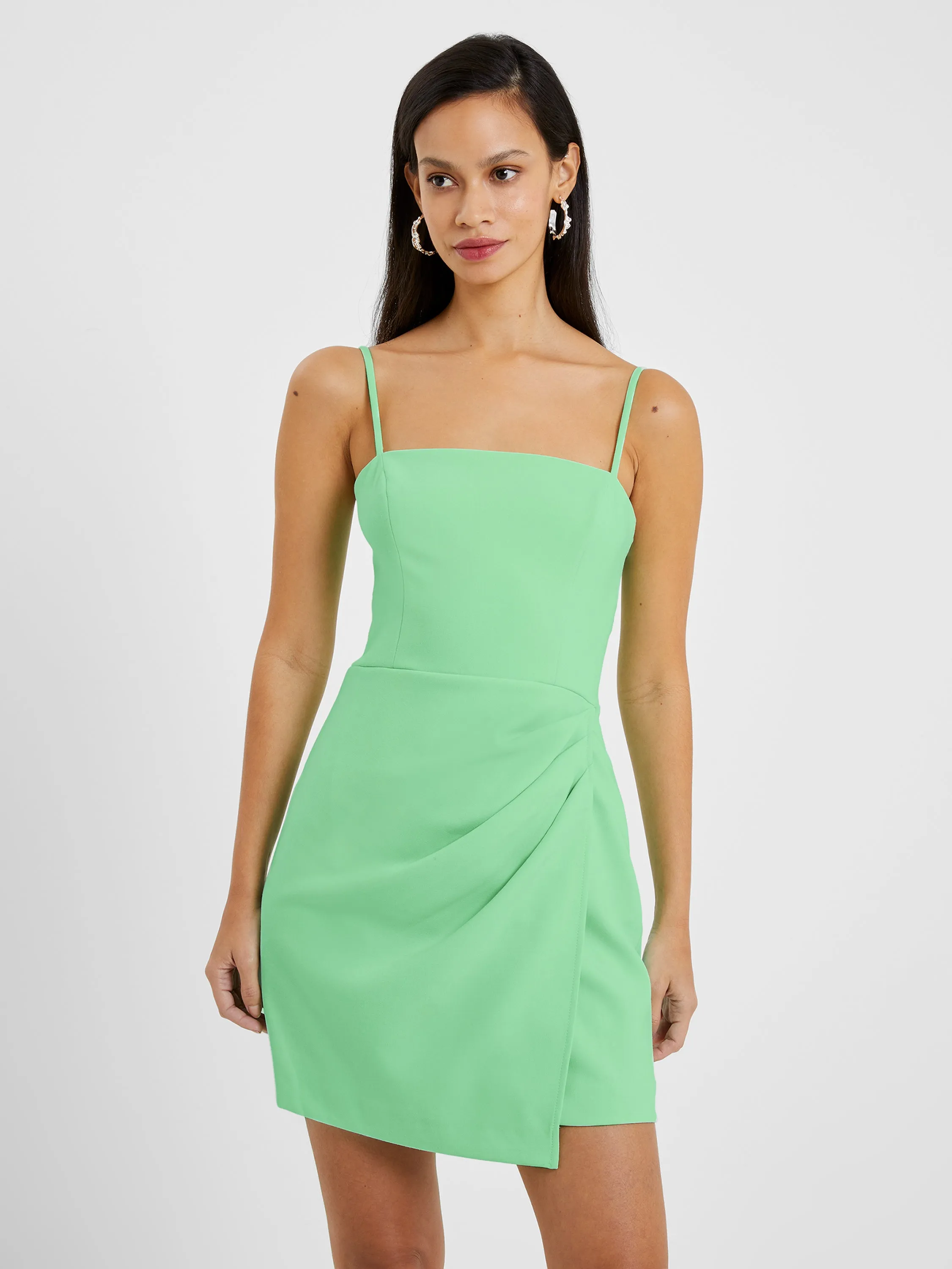 Whisper Straight Neck Mini Dress sold by French Connection product image thumbnail 4