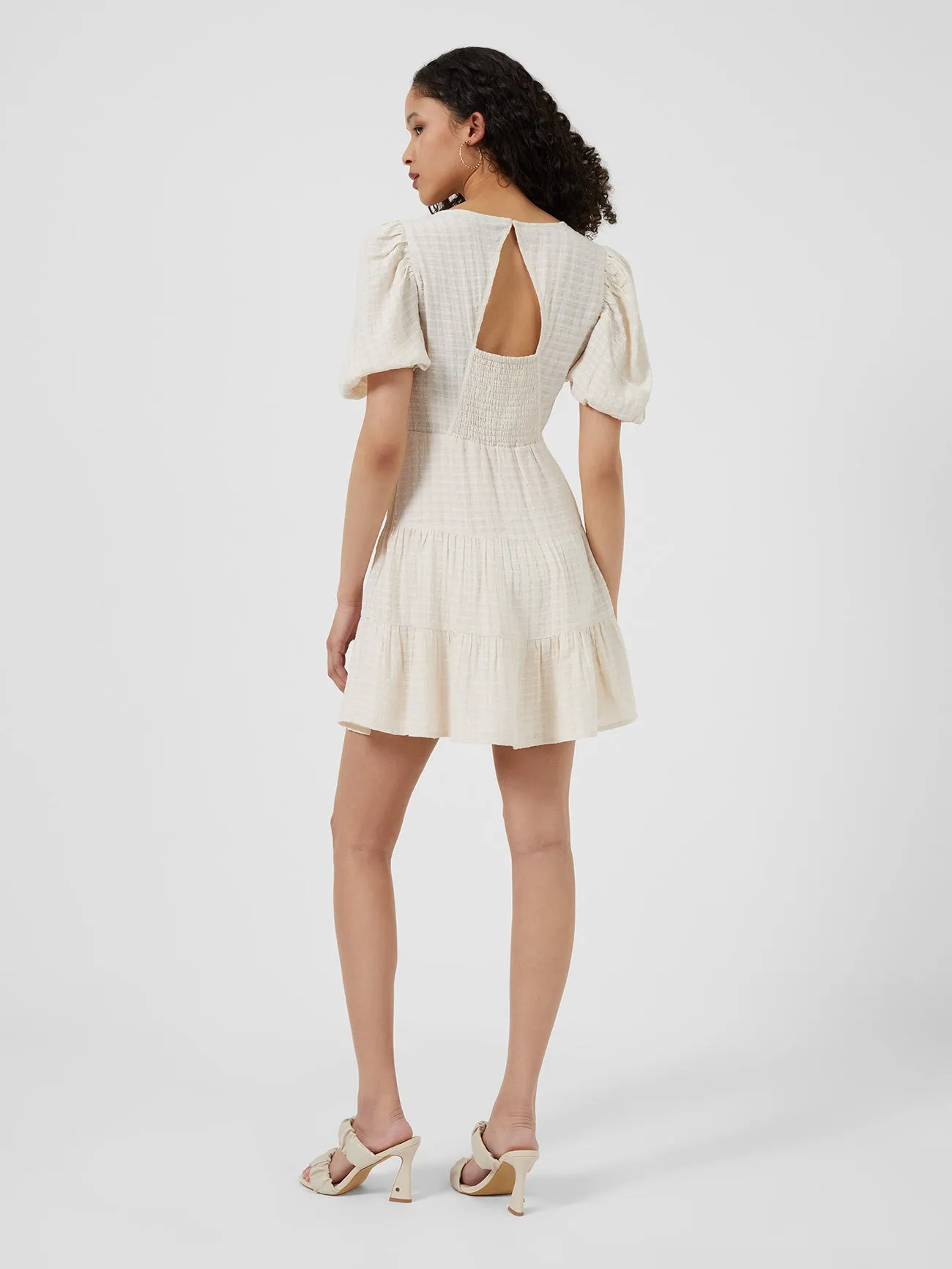 Birch Gingham Tiered Dress sold by French Connection product image thumbnail 5