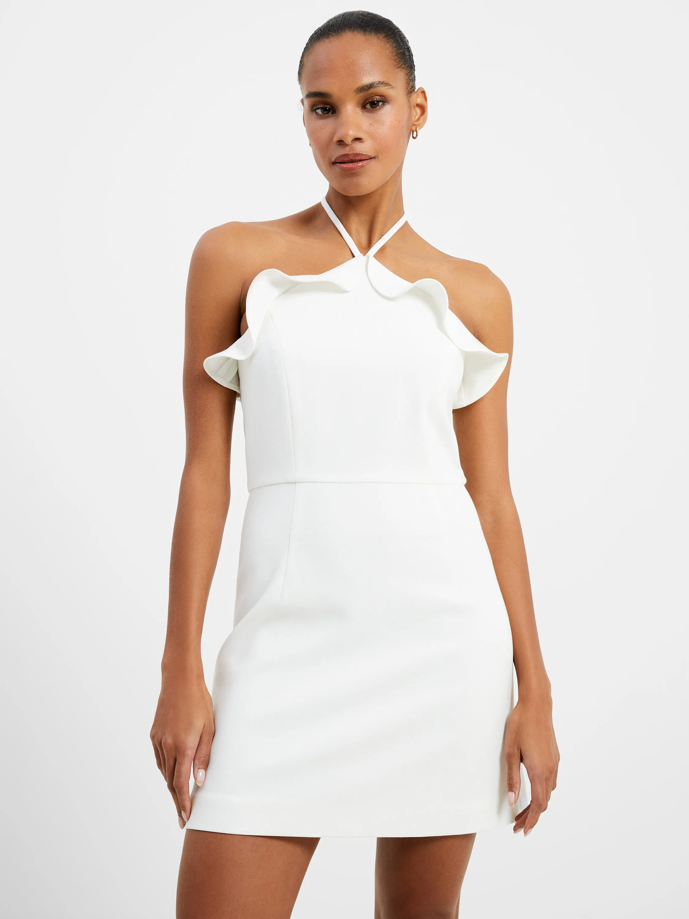 Whisper Ruth Ruffle Halter Neck Dress sold by French Connection product image thumbnail 3