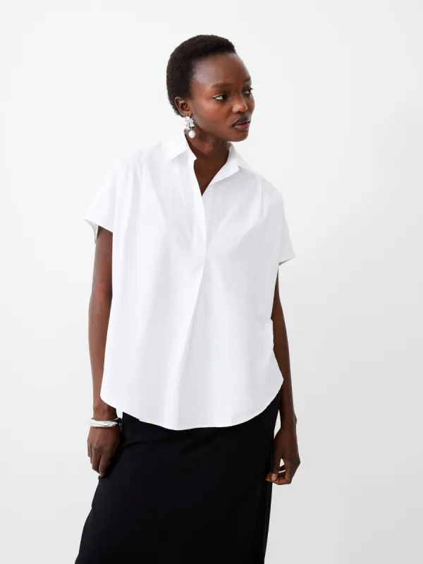 Poplin Shirting Popover sold by French Connection