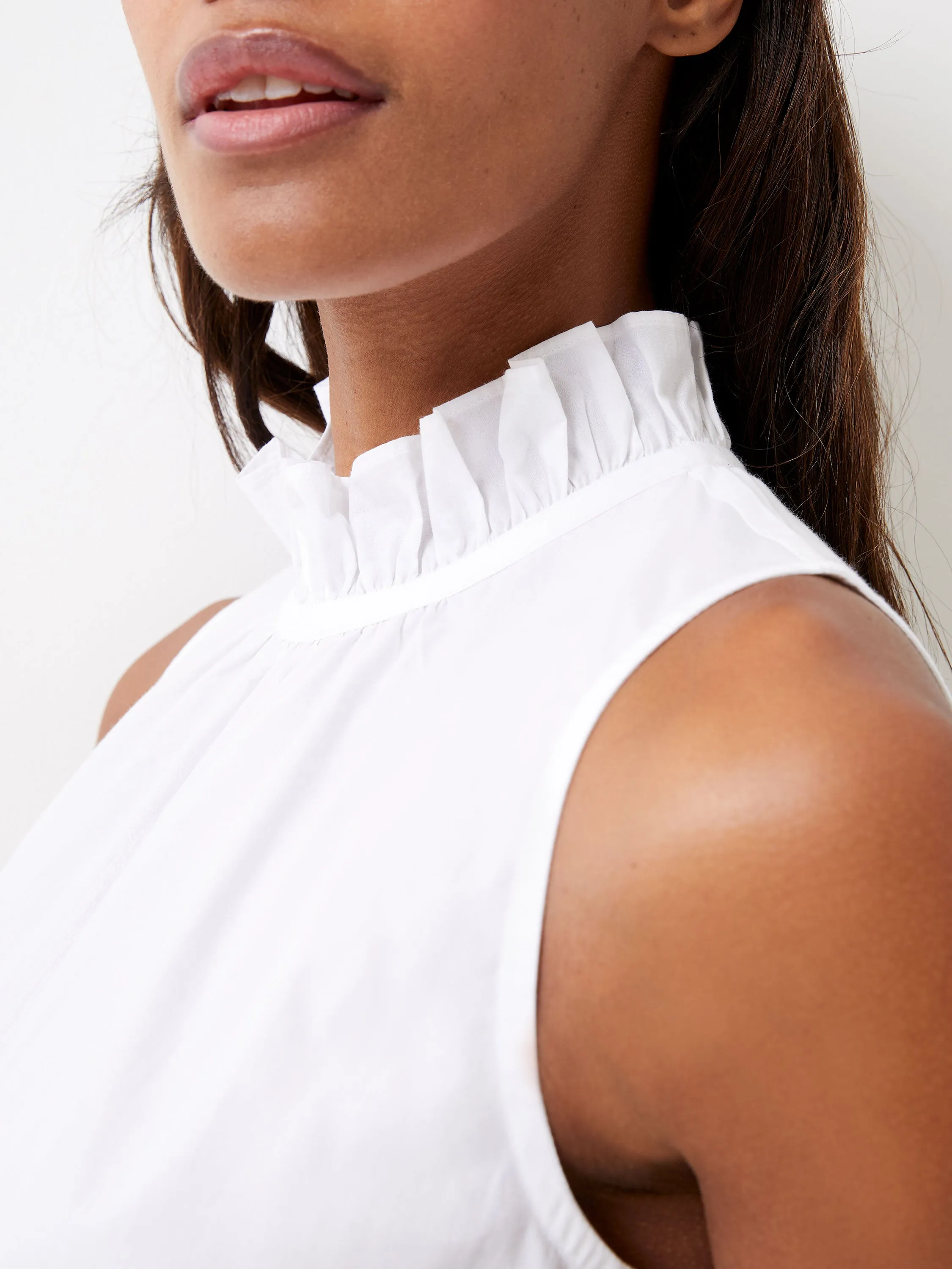 Rhodes Poplin Top sold by French Connection product image thumbnail 4