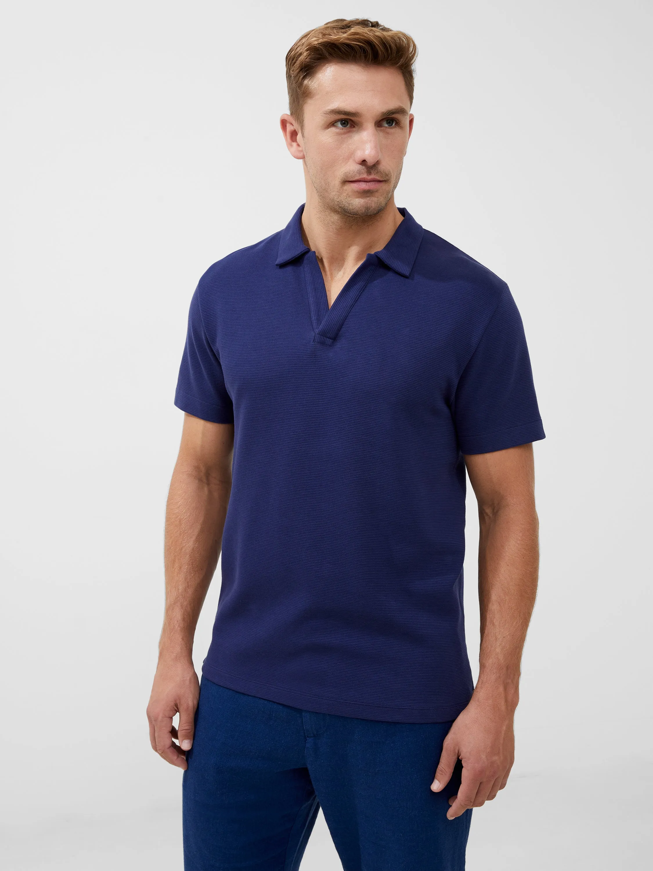 Short Sleeve Ottoman Polo Shirt sold by French Connection