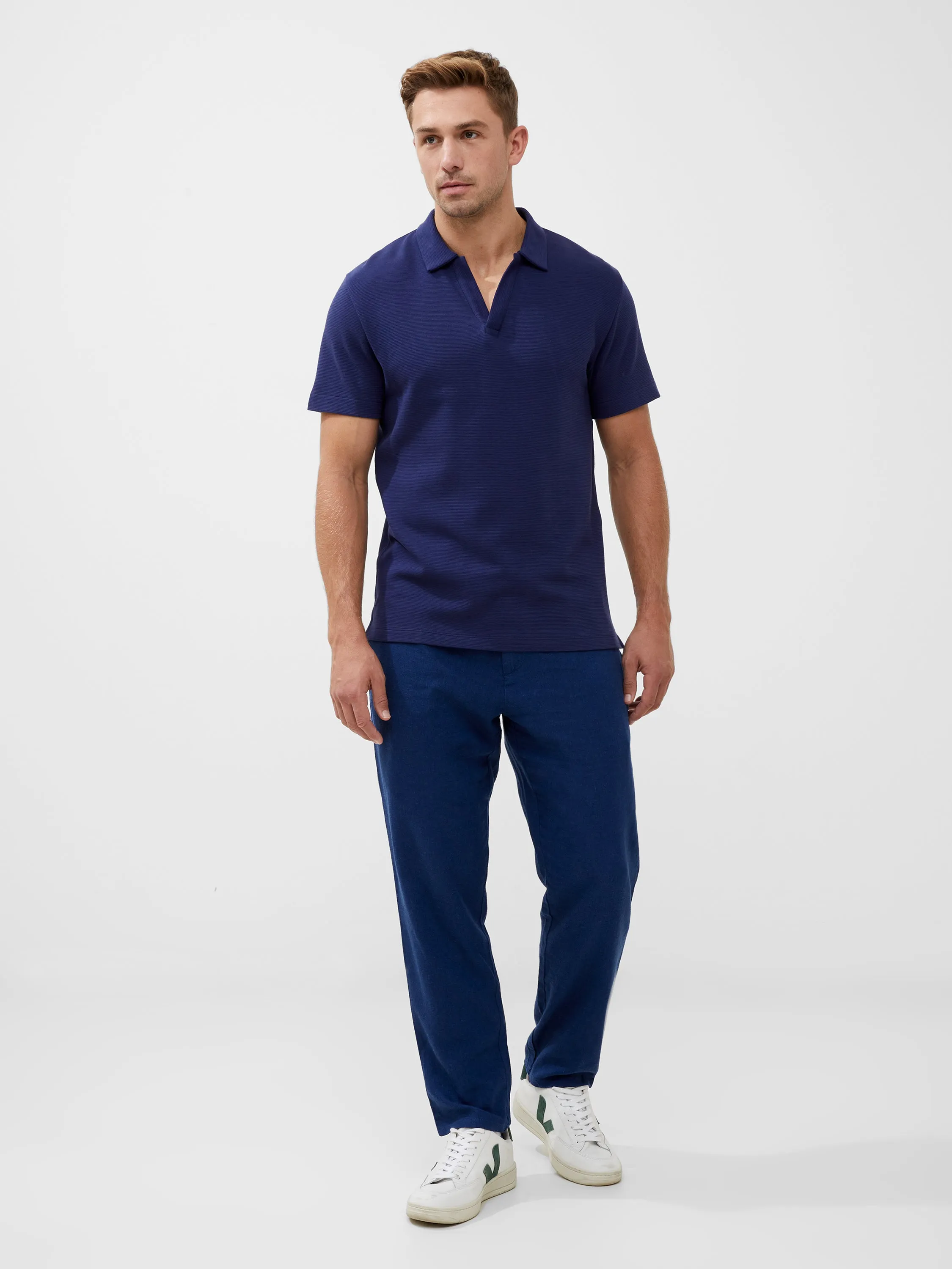 Short Sleeve Ottoman Polo Shirt sold by French Connection product image thumbnail 3
