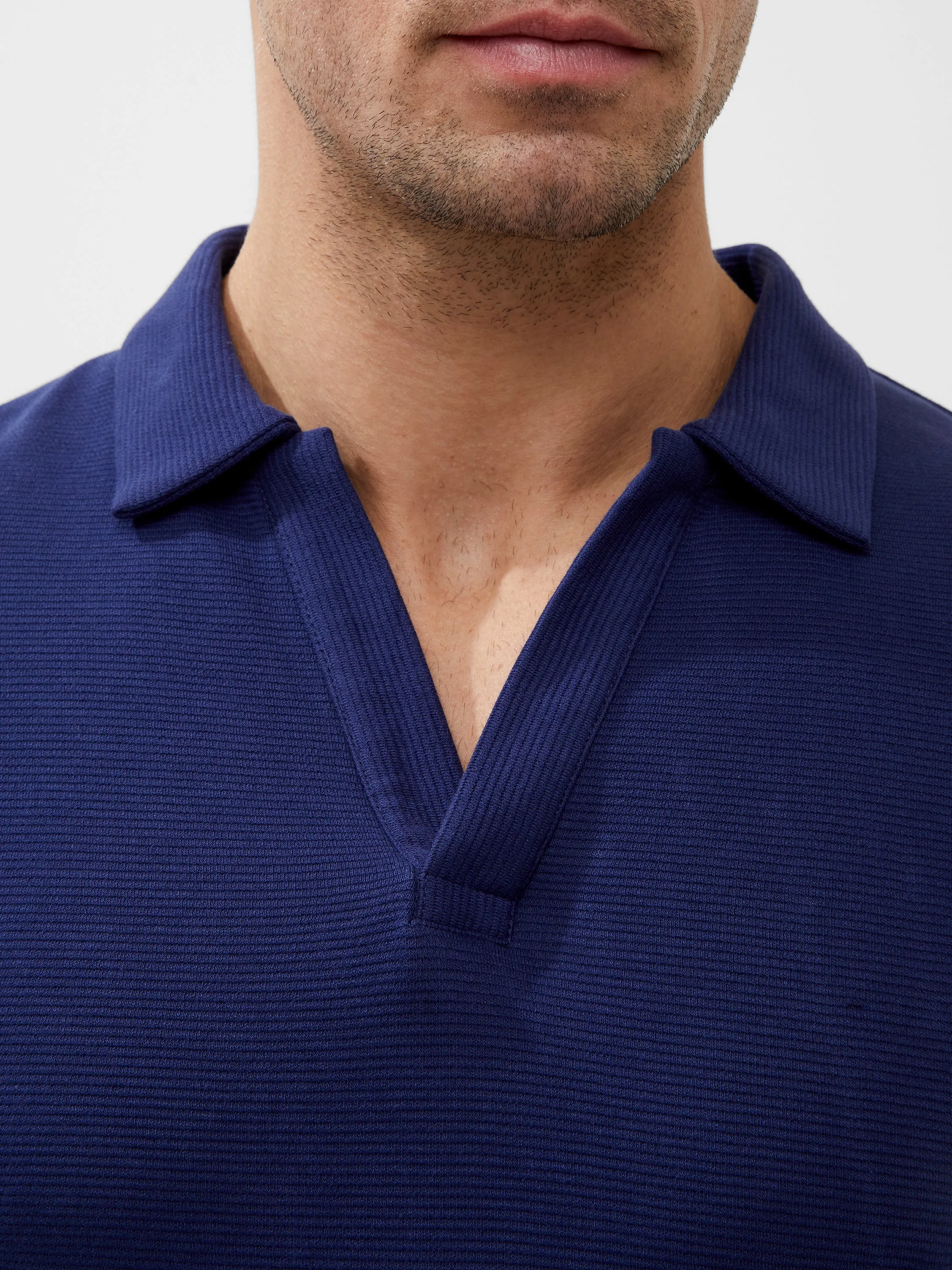 Short Sleeve Ottoman Polo Shirt sold by French Connection product image thumbnail 2