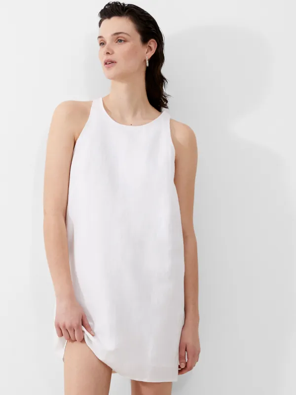 Birdie Linen Shift Dress sold by French Connection