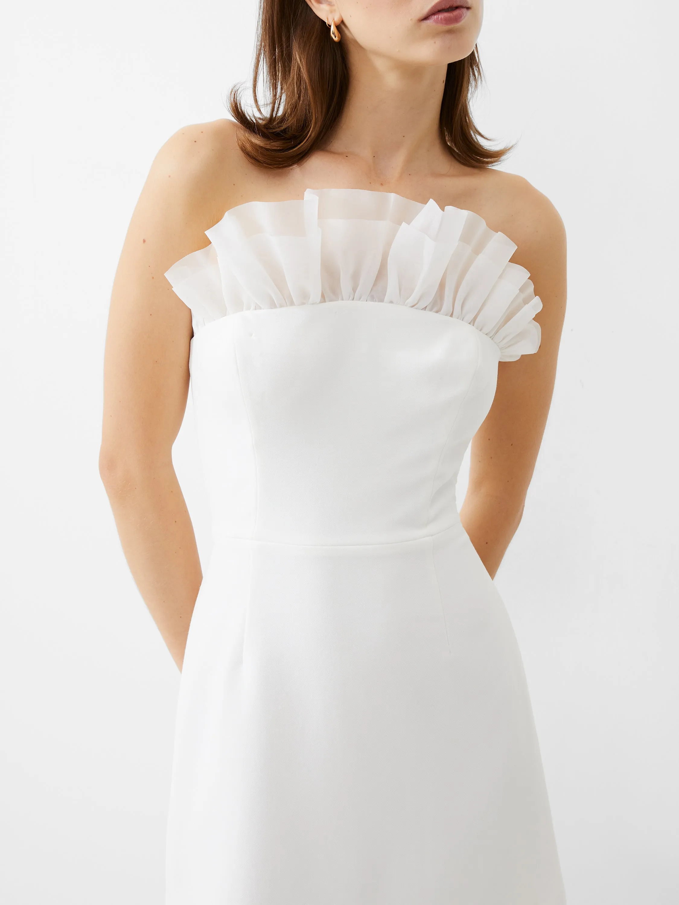 Whisper Organza Strapless Dress sold by French Connection product image thumbnail 2