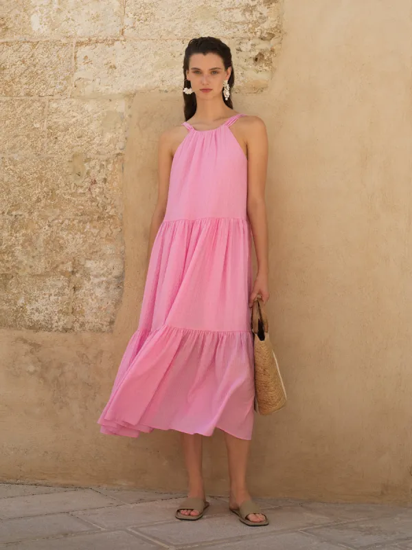 Aleska Textured Dress sold by French Connection