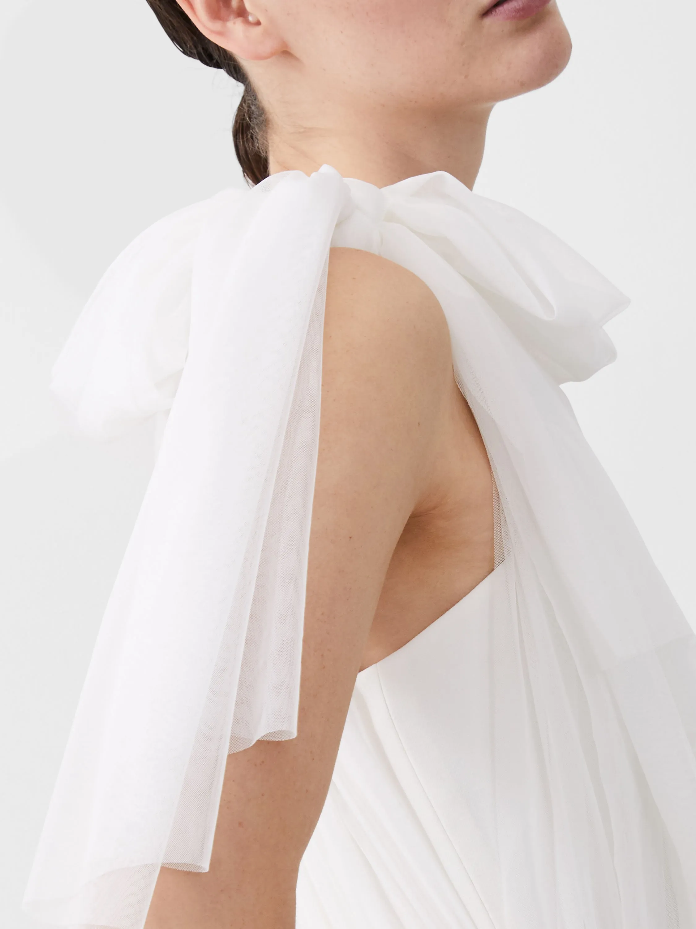 Whisper One Shoulder Tulle Dress sold by French Connection product image thumbnail 3