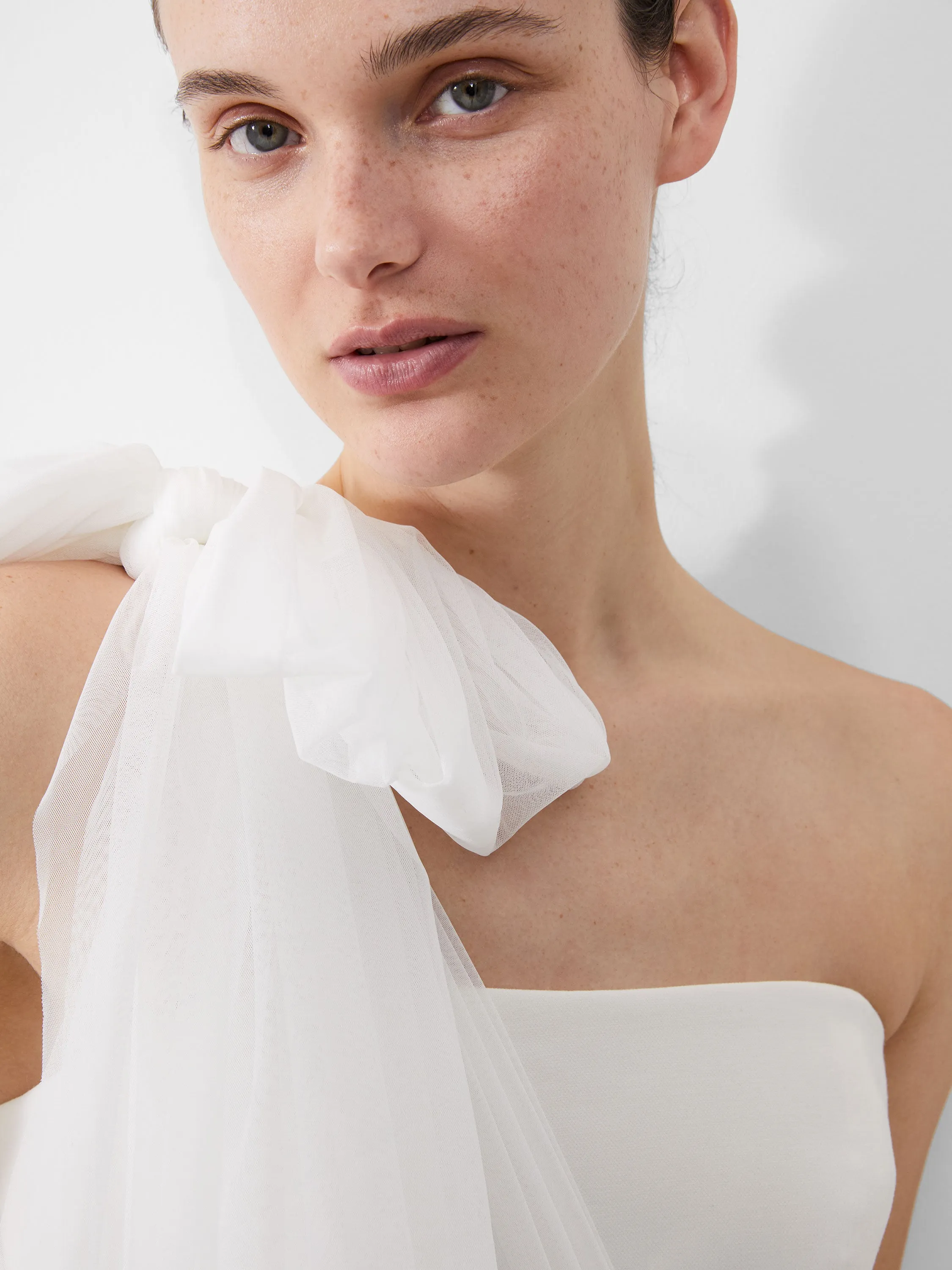 Whisper One Shoulder Tulle Dress sold by French Connection product image thumbnail 5