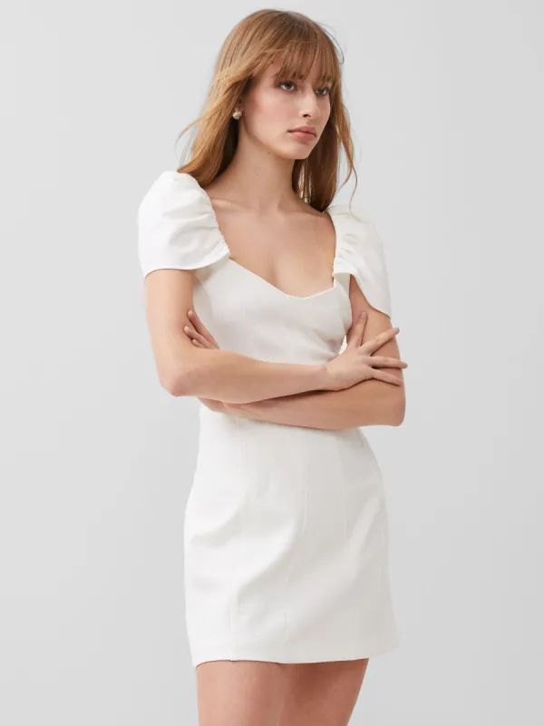 Whisper Gathered Sleeve Dress sold by French Connection