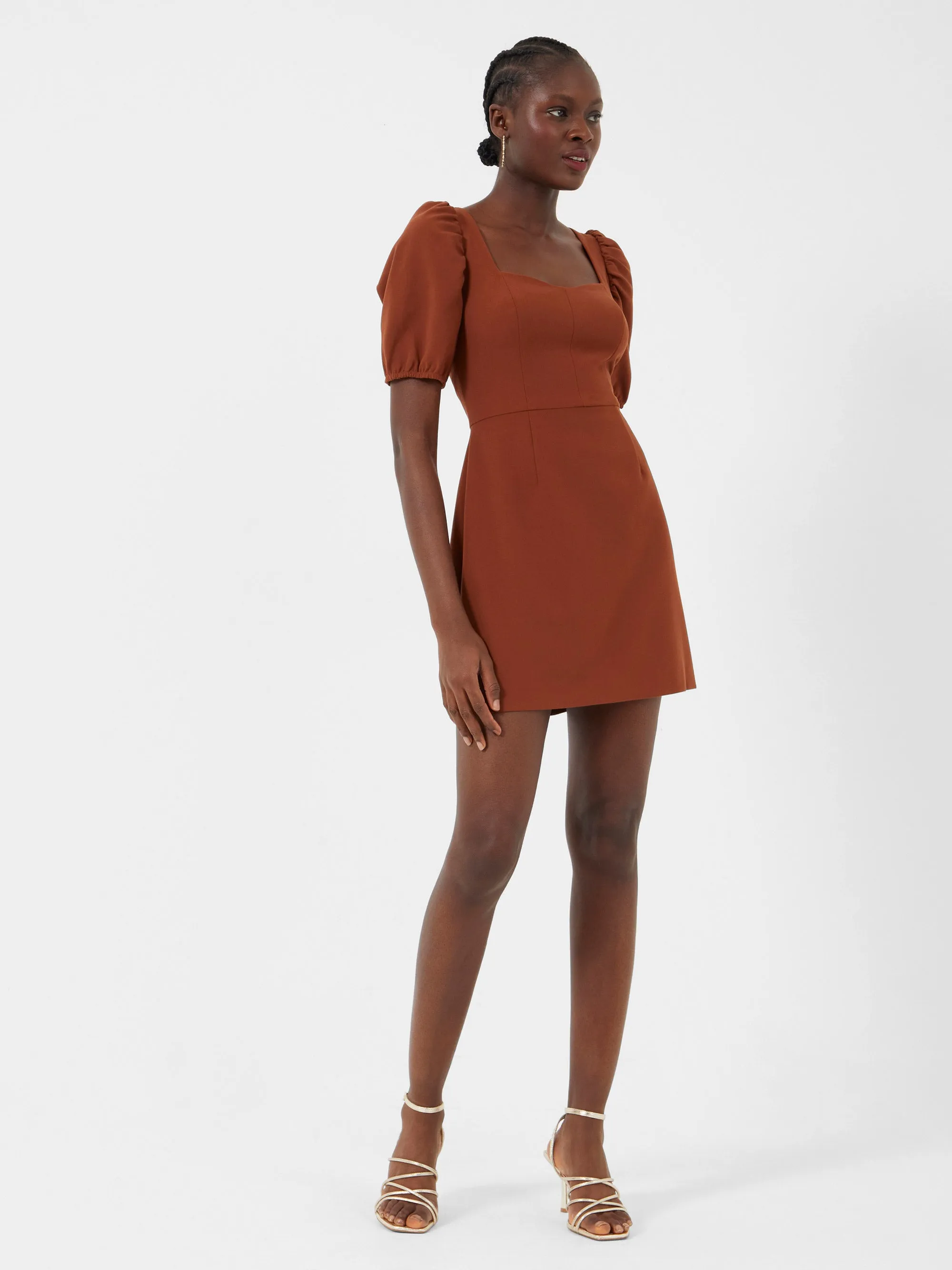 Berina Whisper Puff Sleeve Dress sold by French Connection product image thumbnail 4