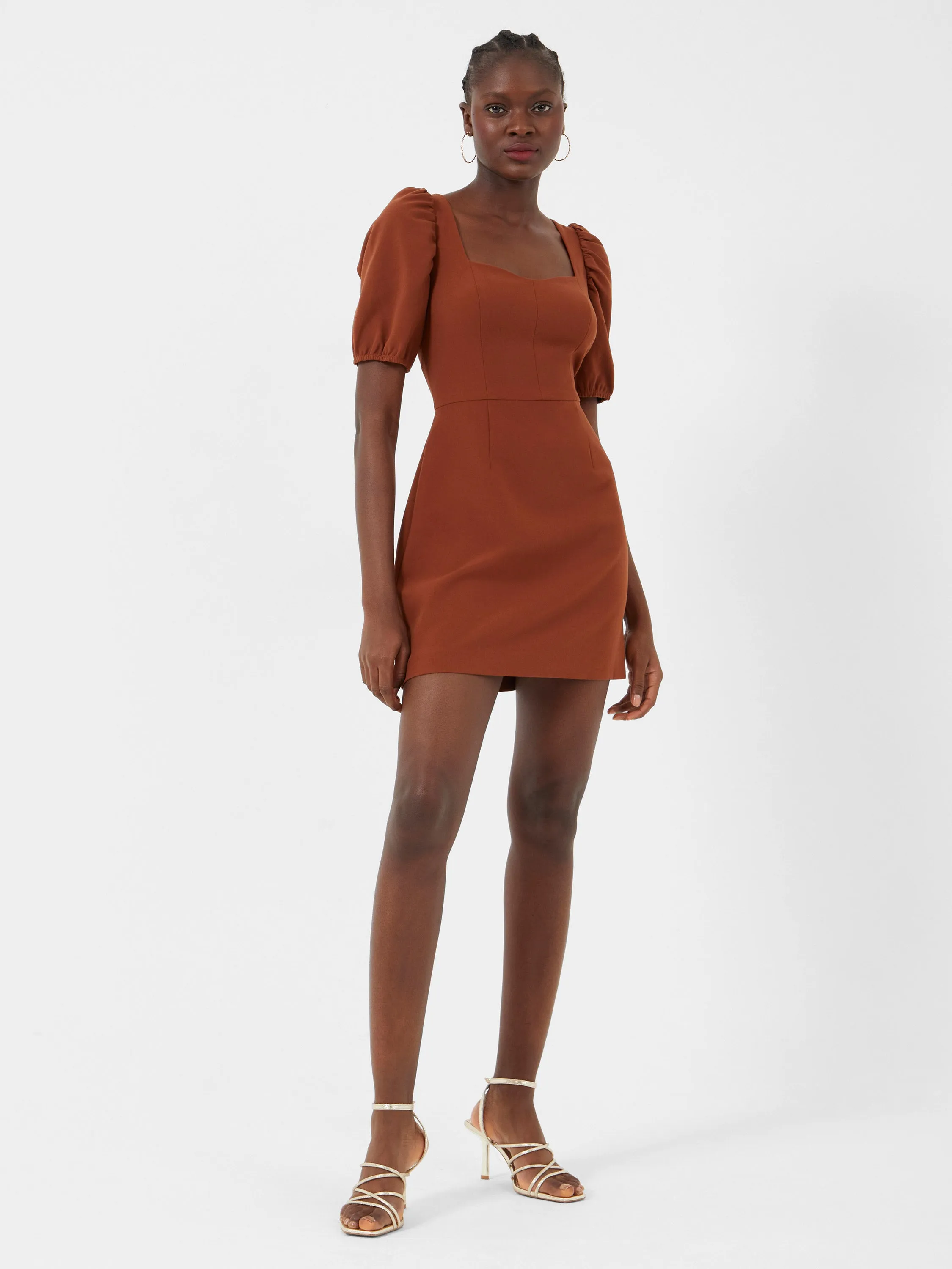 Berina Whisper Puff Sleeve Dress sold by French Connection product image thumbnail 3