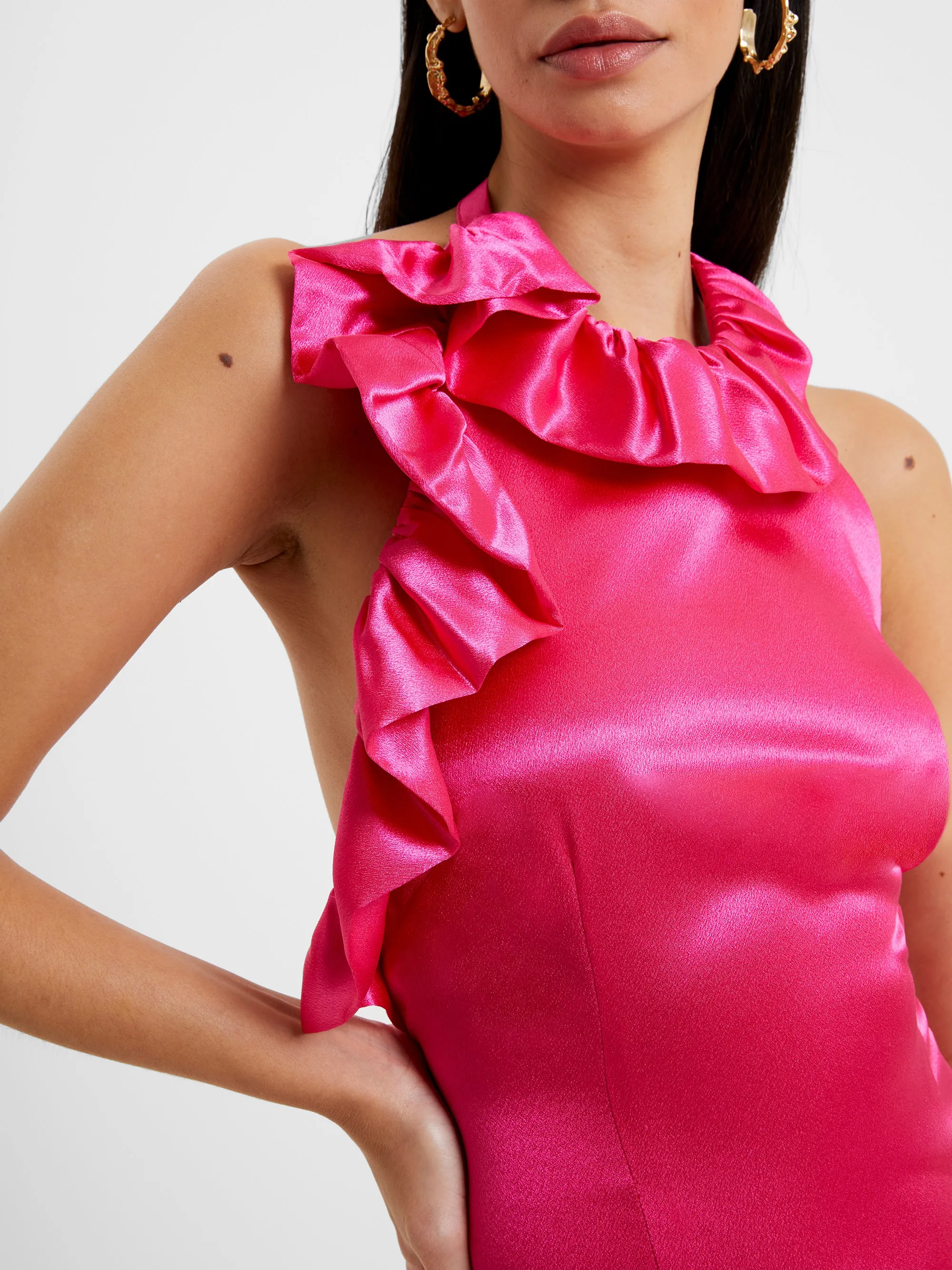 Adora Satin Mini Dress sold by French Connection product image thumbnail 5