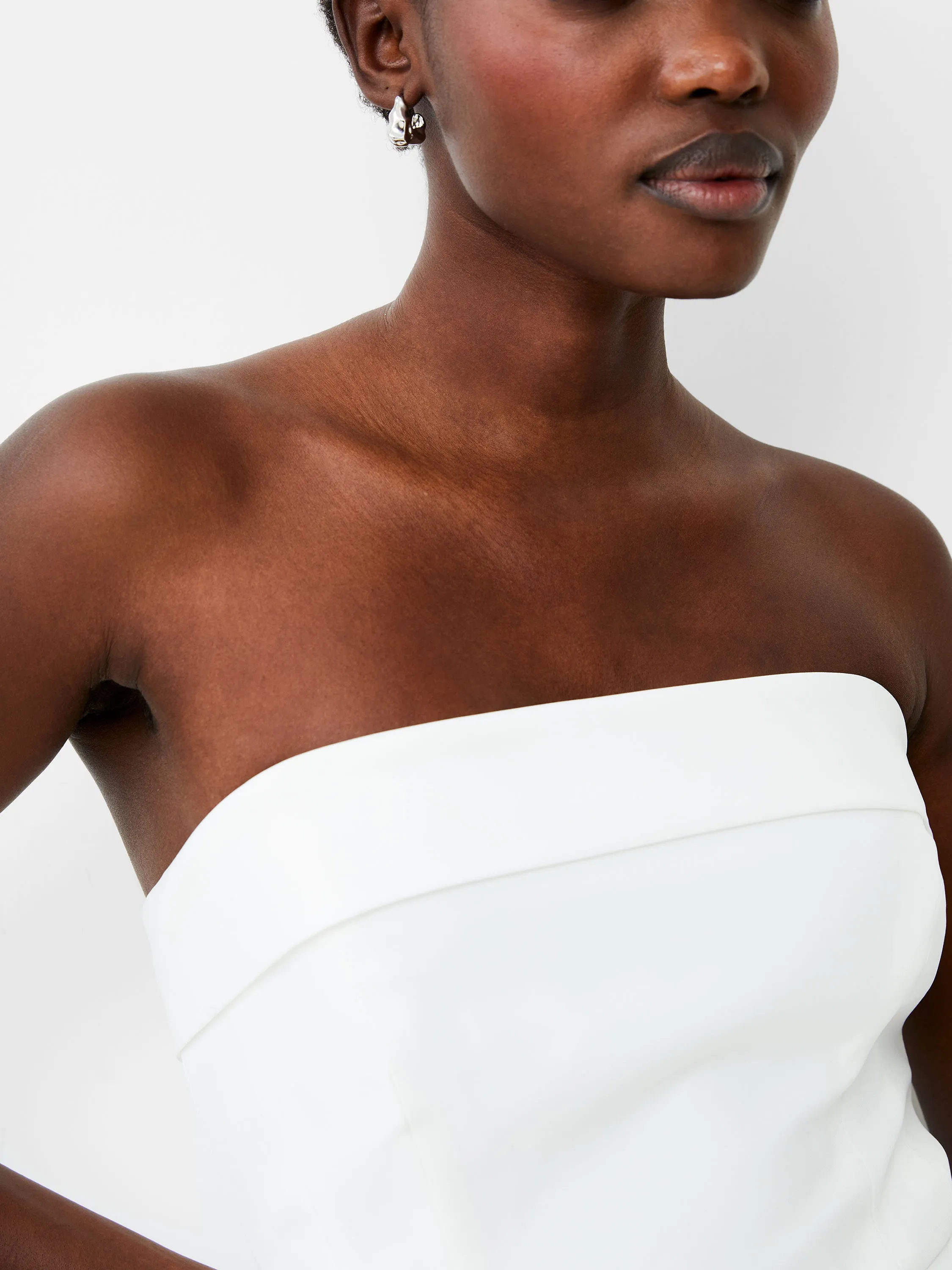 Echo Crepe Strapless Dress sold by French Connection product image thumbnail 2