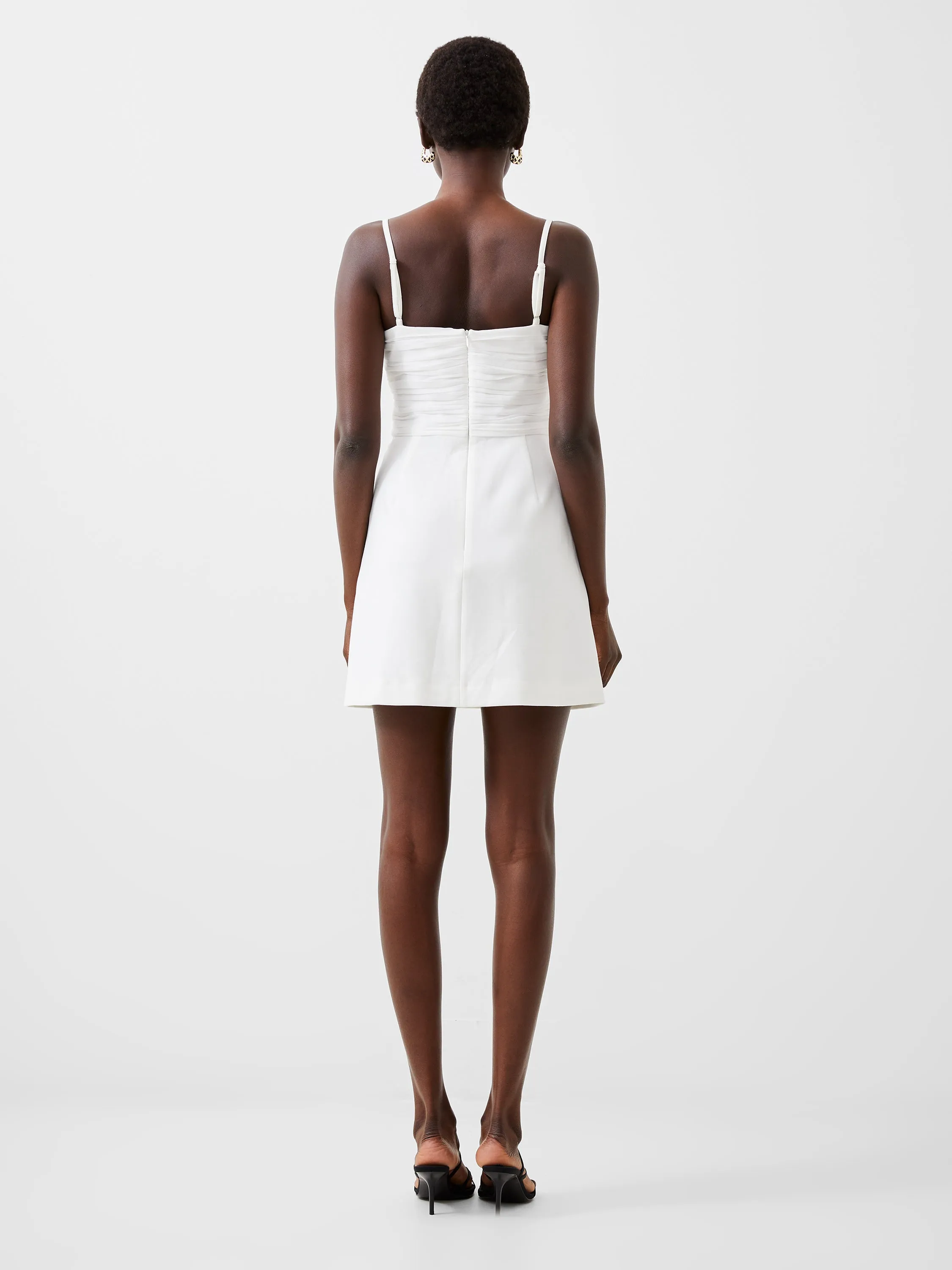 Whisper Strappy Tulle Mini Dress sold by French Connection product image thumbnail 4